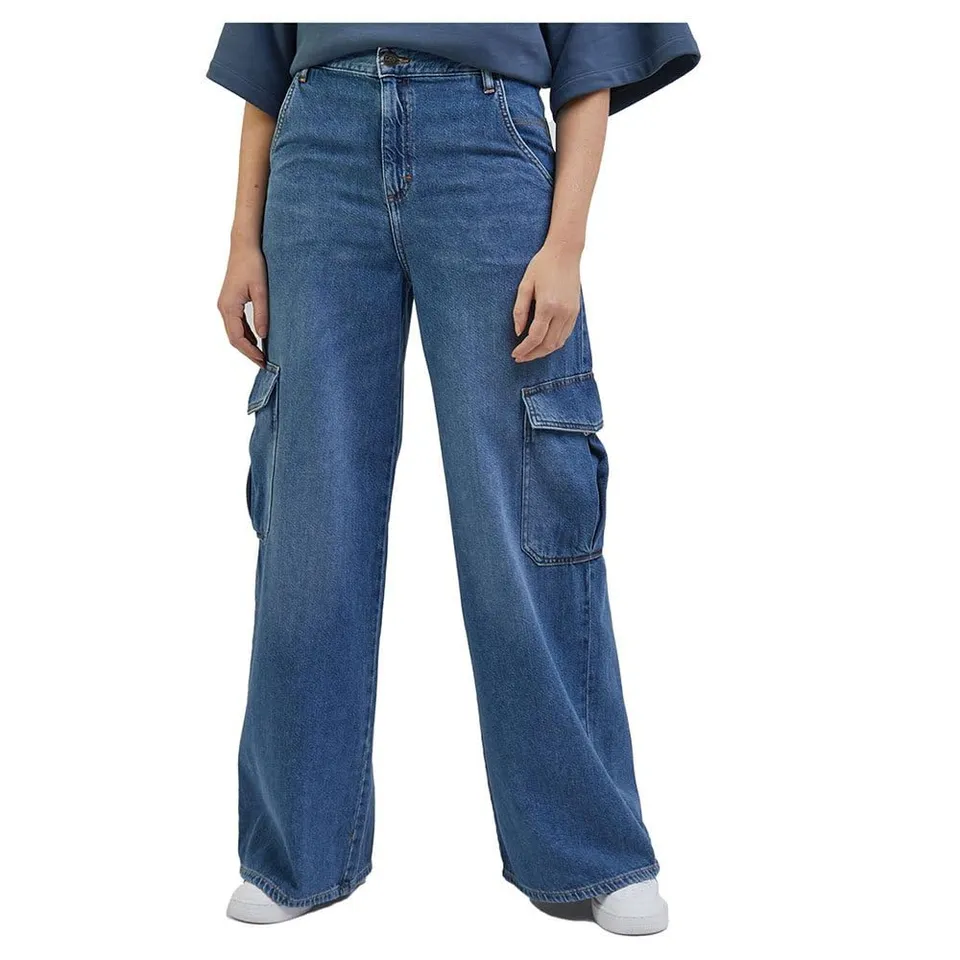 Lee Cargo Slouch jean femme Universal Blue coupe slouch