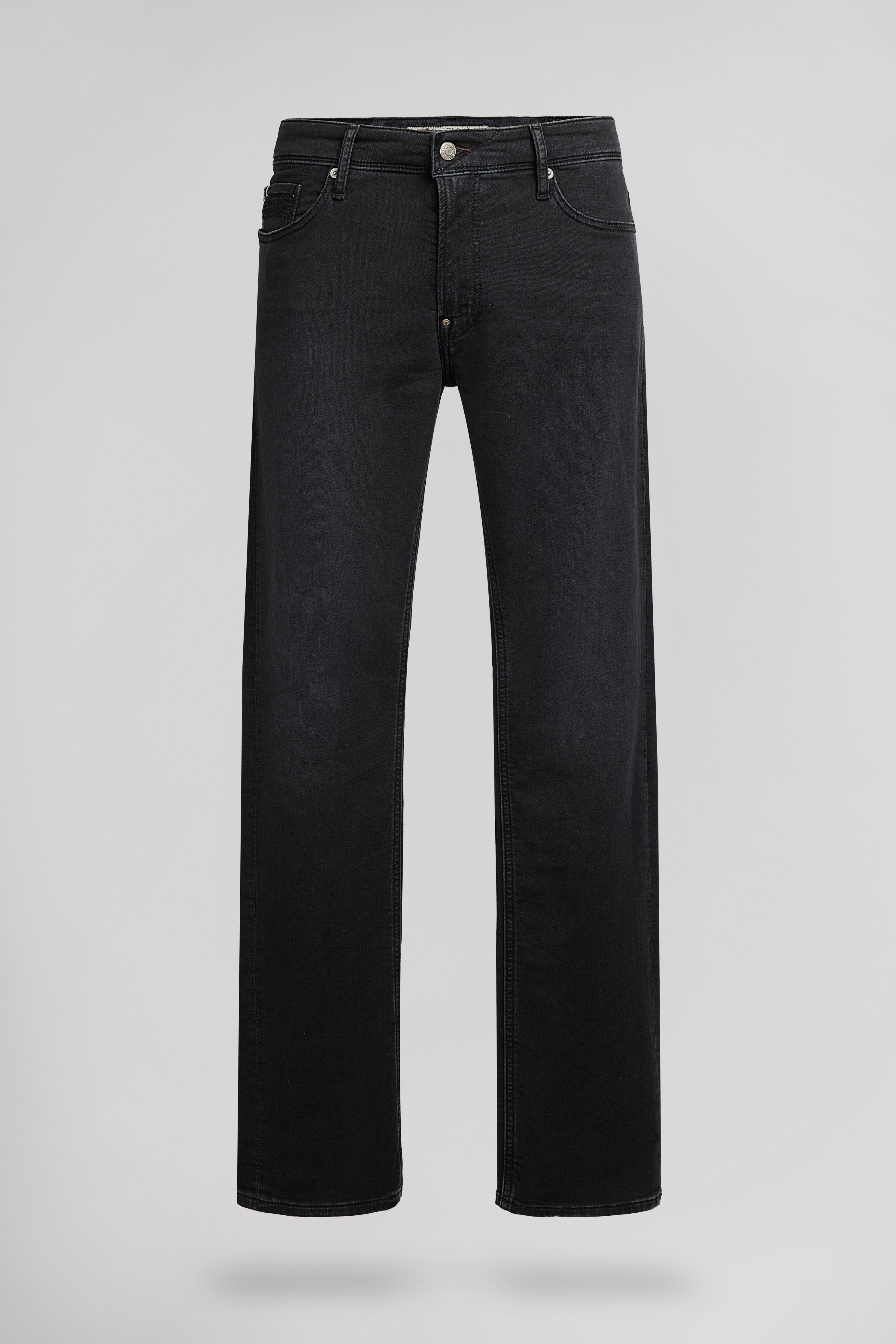 Teddy Smith Reepple Rock SWE jean regular slim noir L32