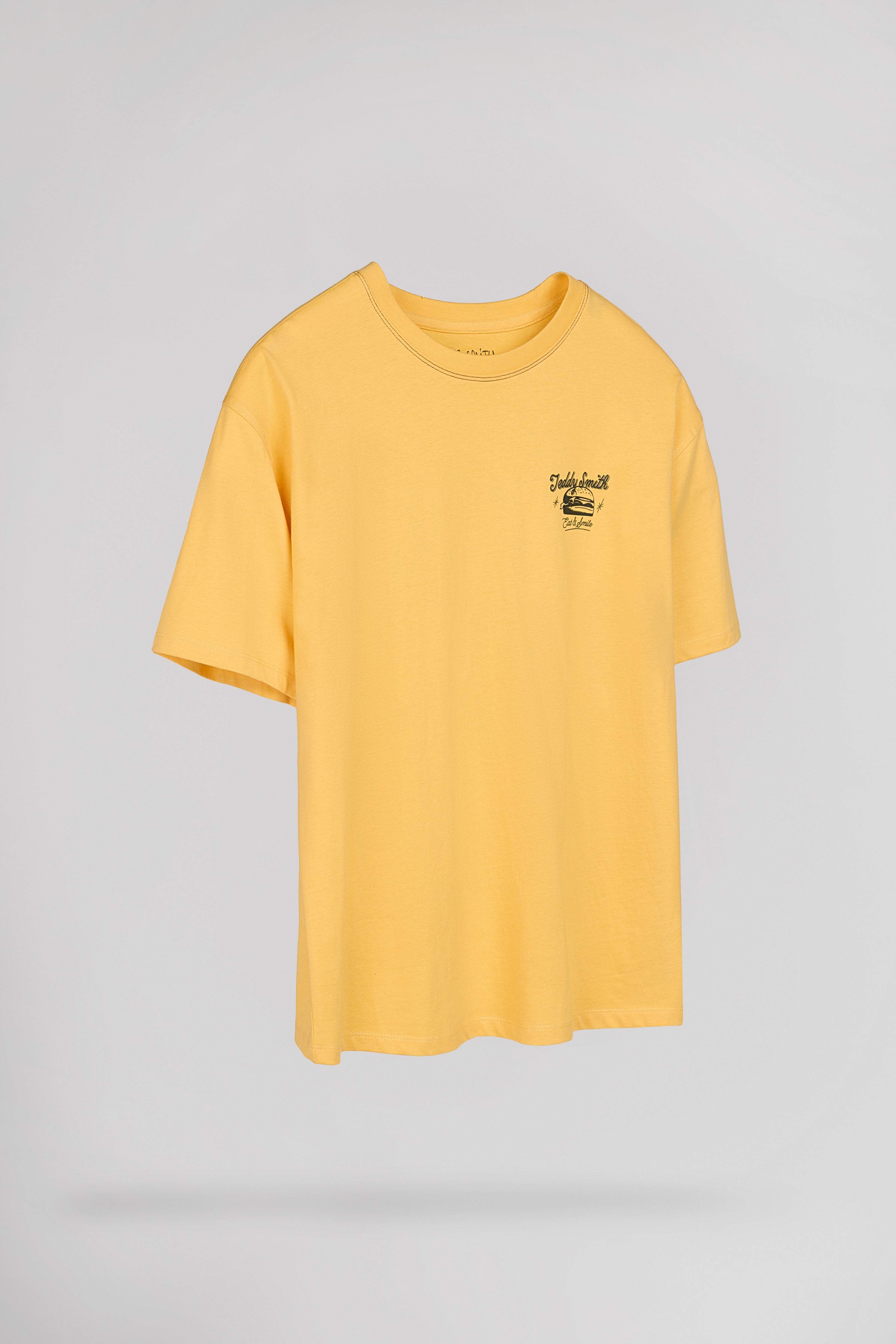 Teddy Smith T-Dinner t-shirt jaune paille garçon