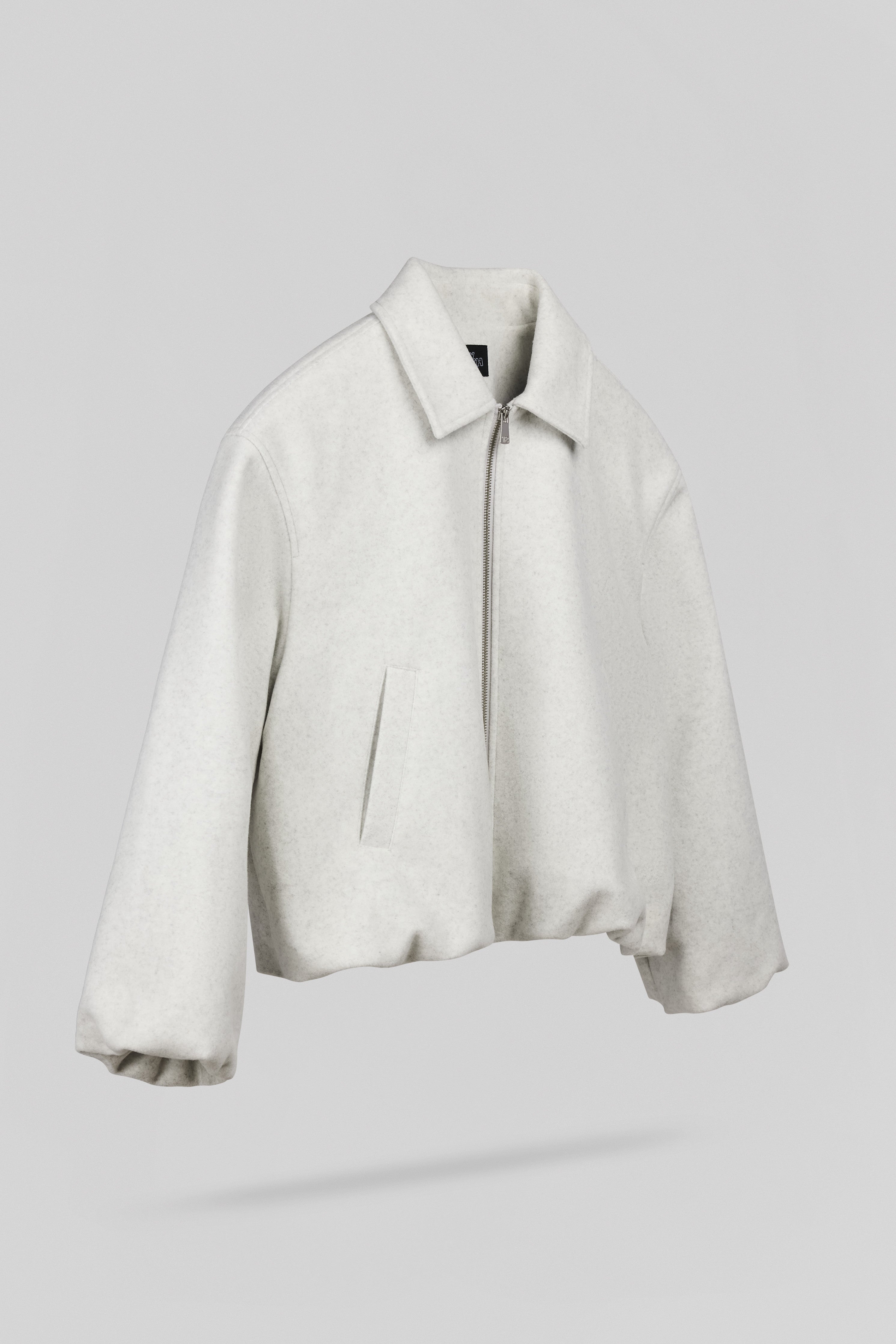 Teddy Smith B-Orana blouson ivoire chiné effet boule femme