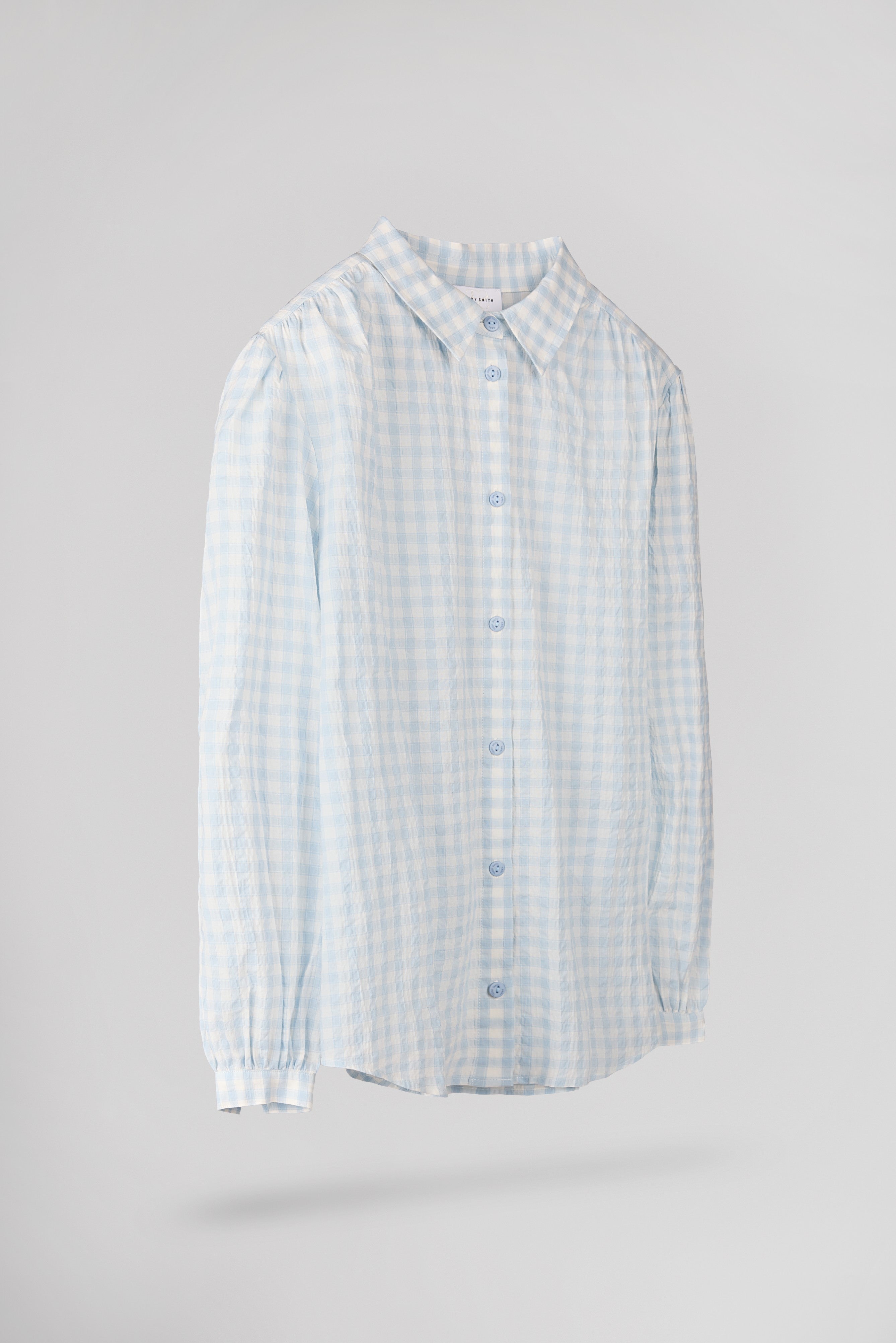 Teddy Smith C-Bulle chemise vichy pastel blue femme