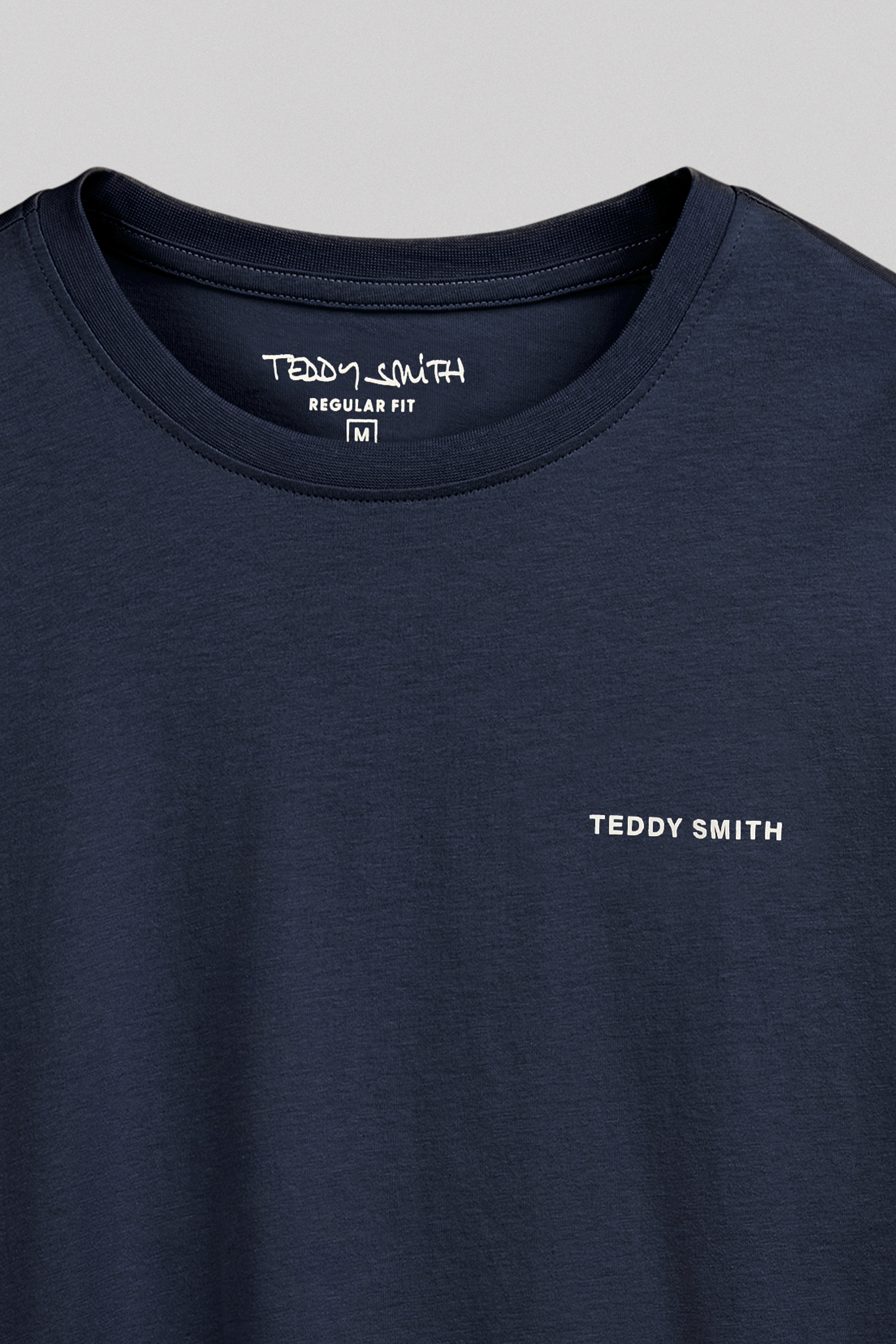 Teddy Smith The Tee 2 ML t-shirt manches longues navy coton