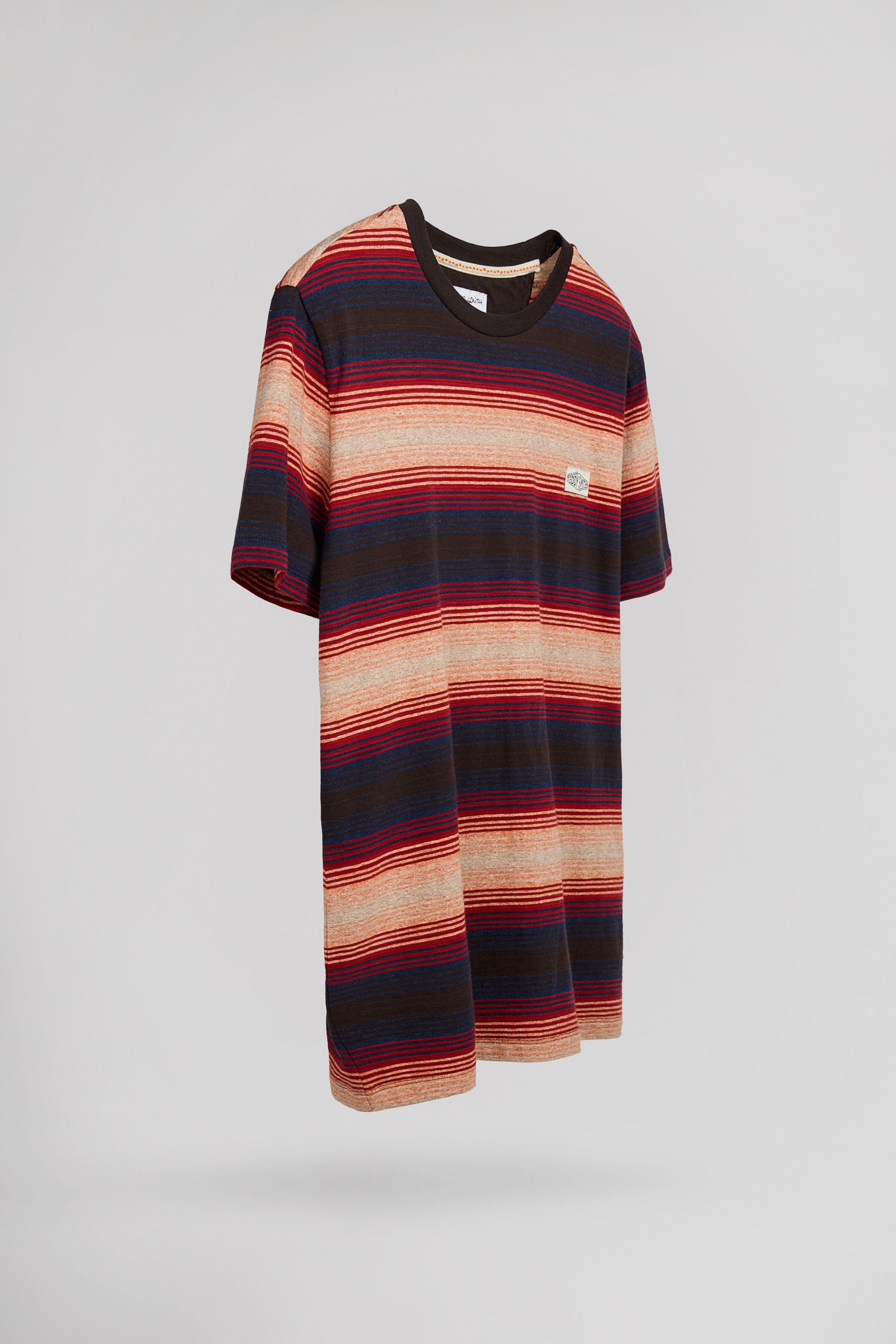 Teddy Smith T-Corey MC t-shirt homme marron foncé uni