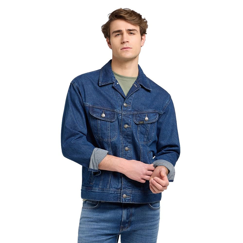 Lee Relaxed Rider veste homme Sandstorm délavé