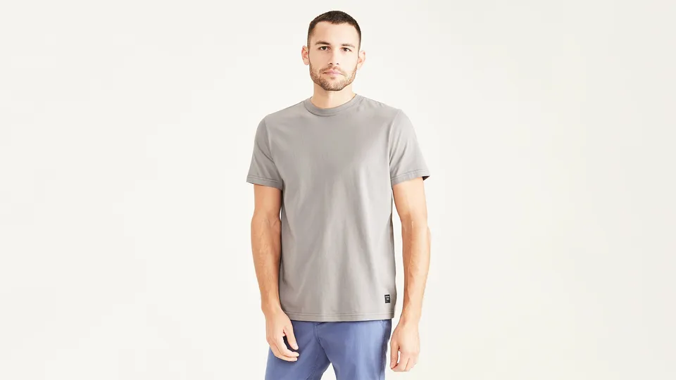 Dockers Original Tee Slim Fit t-shirt gris coton