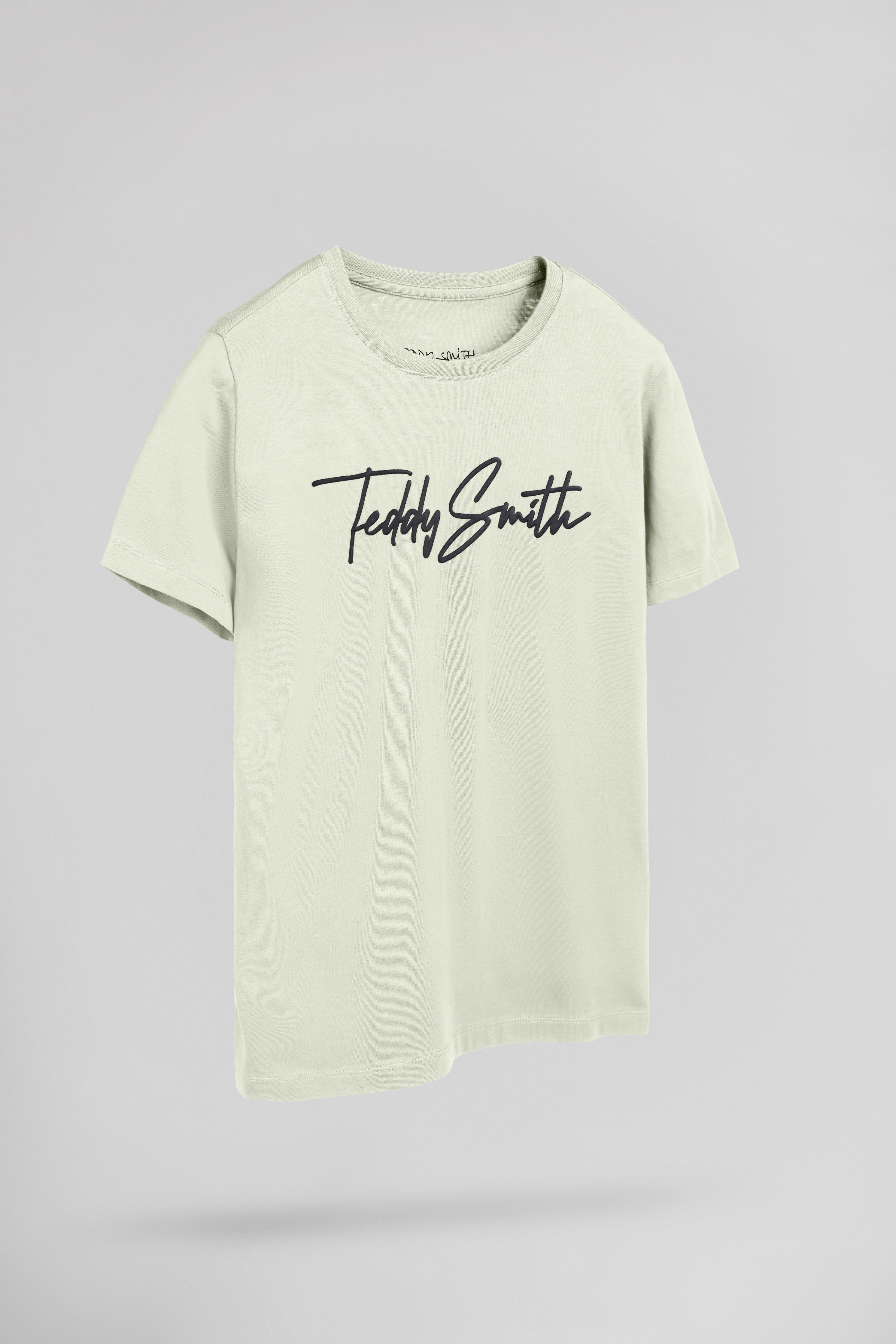Teddy Smith T-Evan MC JR t-shirt vert nacré garçon