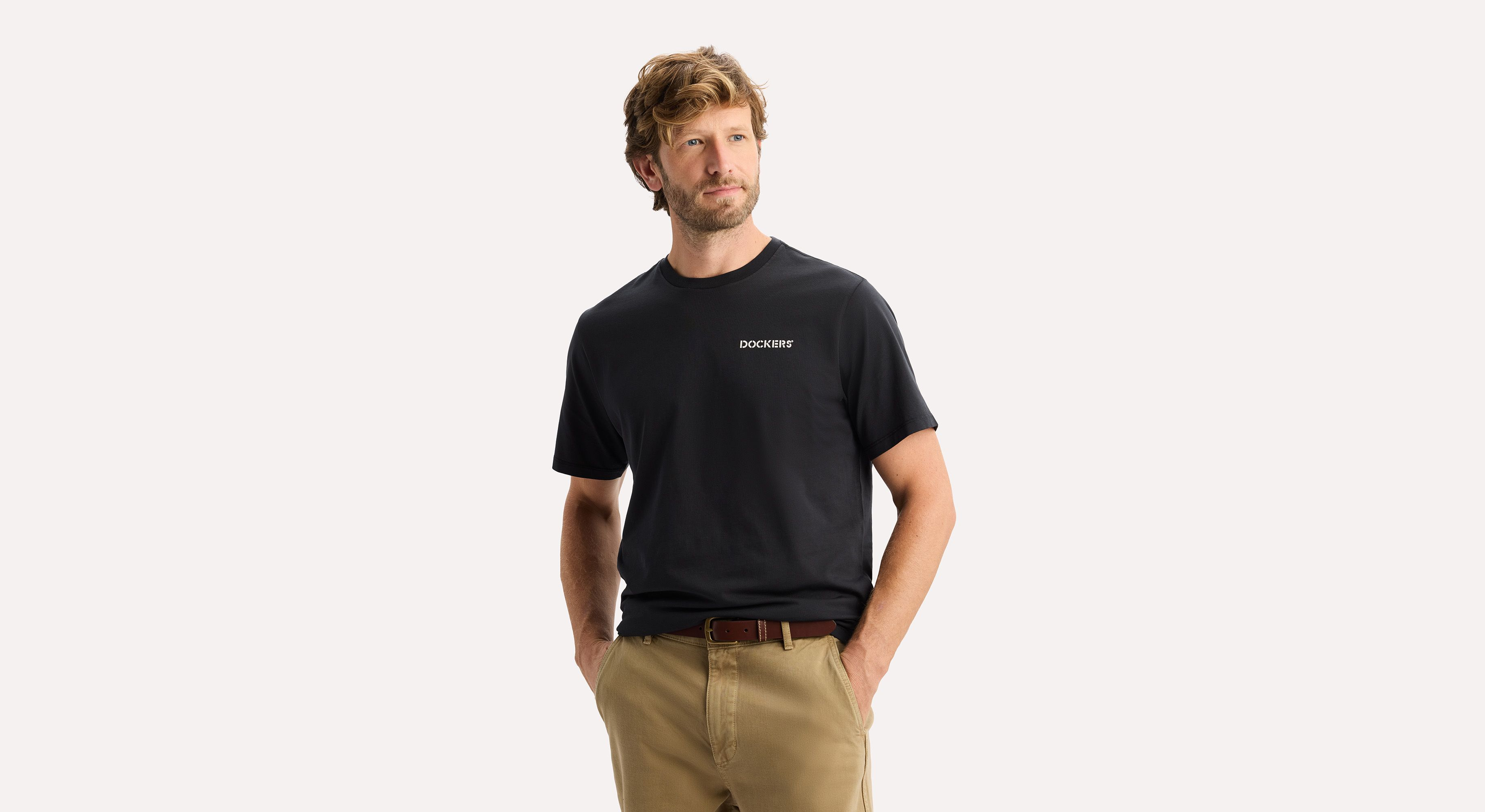 Dockers Graphic Tee t-shirt regular noir