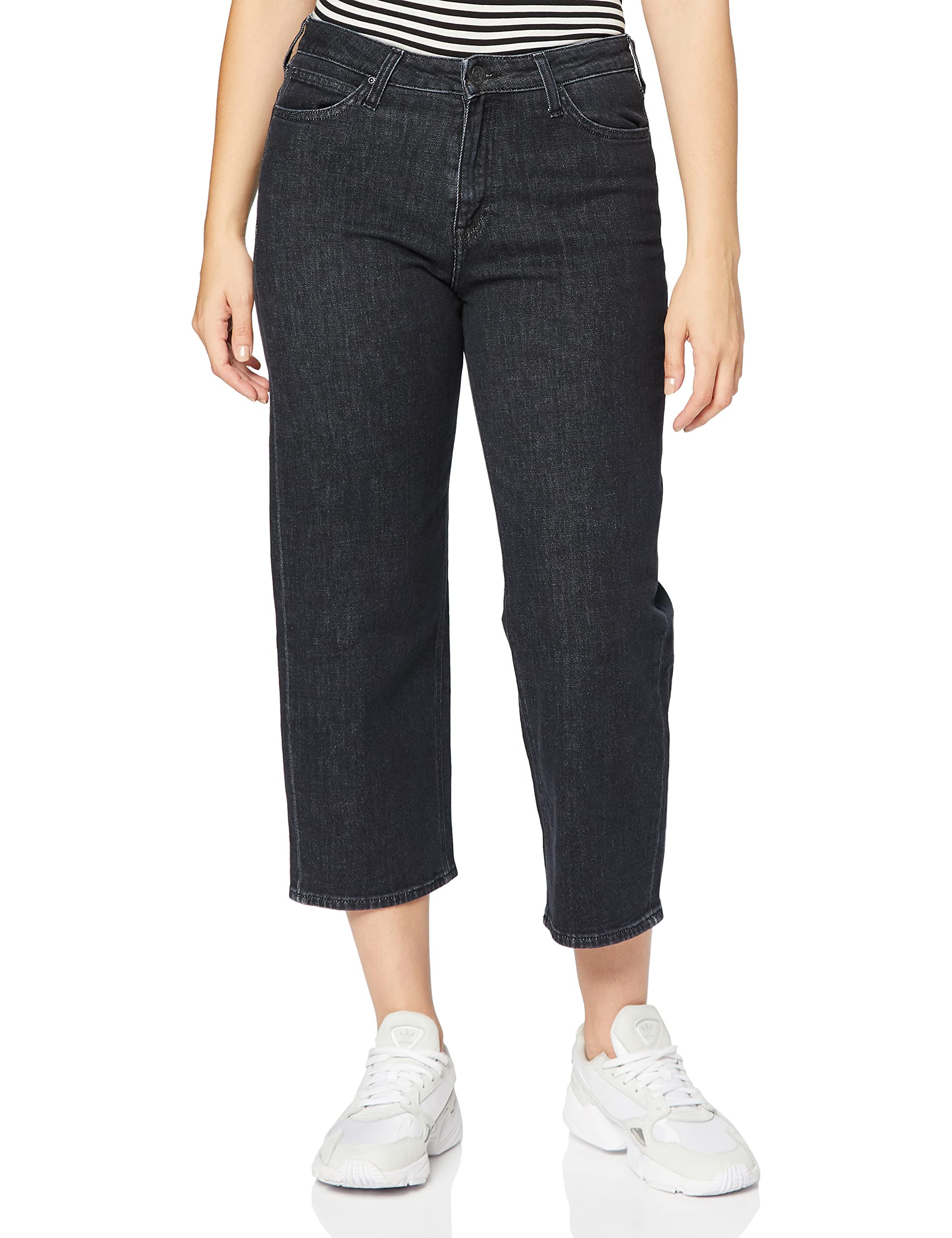 Lee jean droit femme bleu 42W/34L toile denim