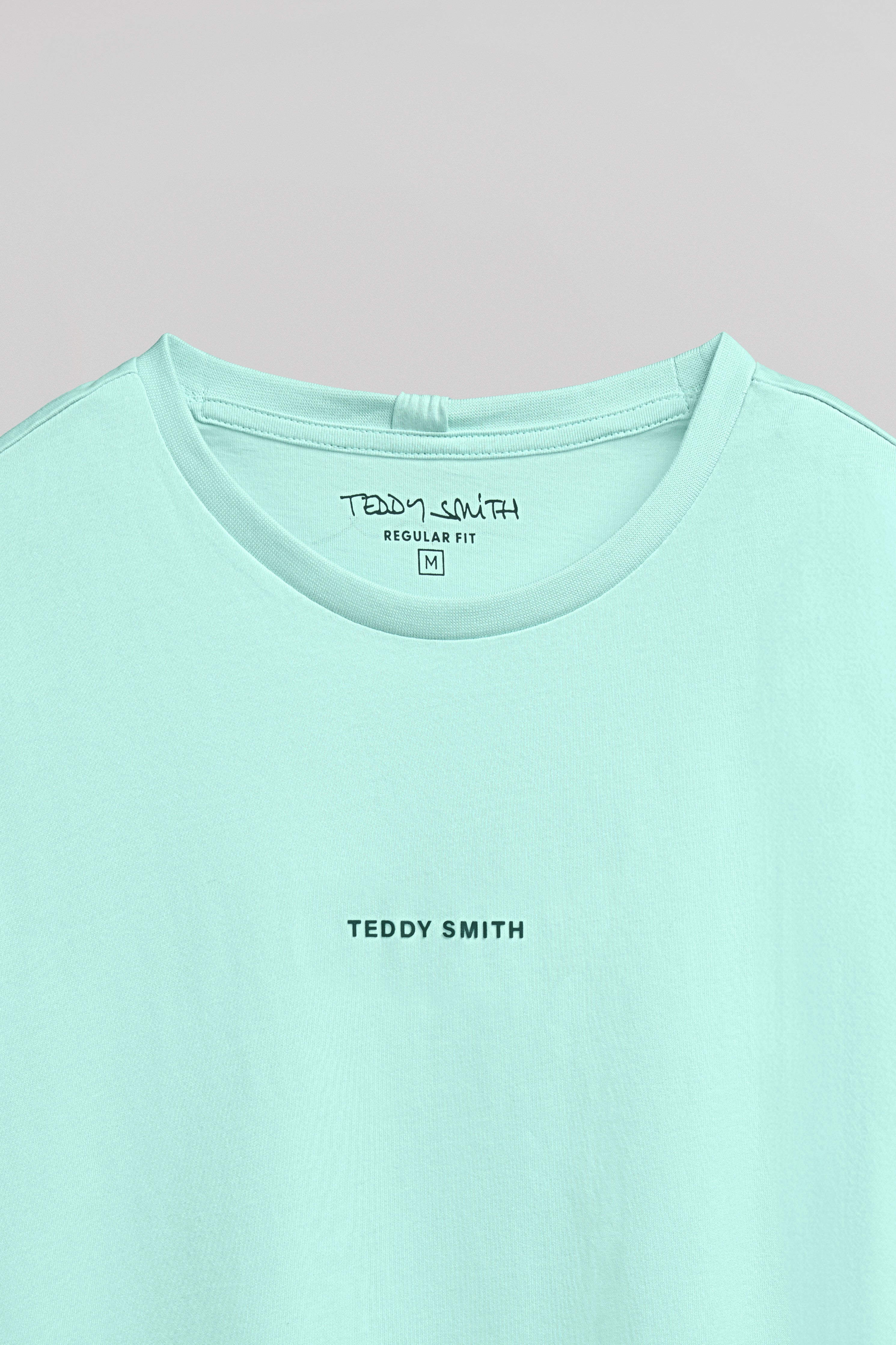 Teddy Smith T-Soy 2 MC t-shirt vert menthe homme coton