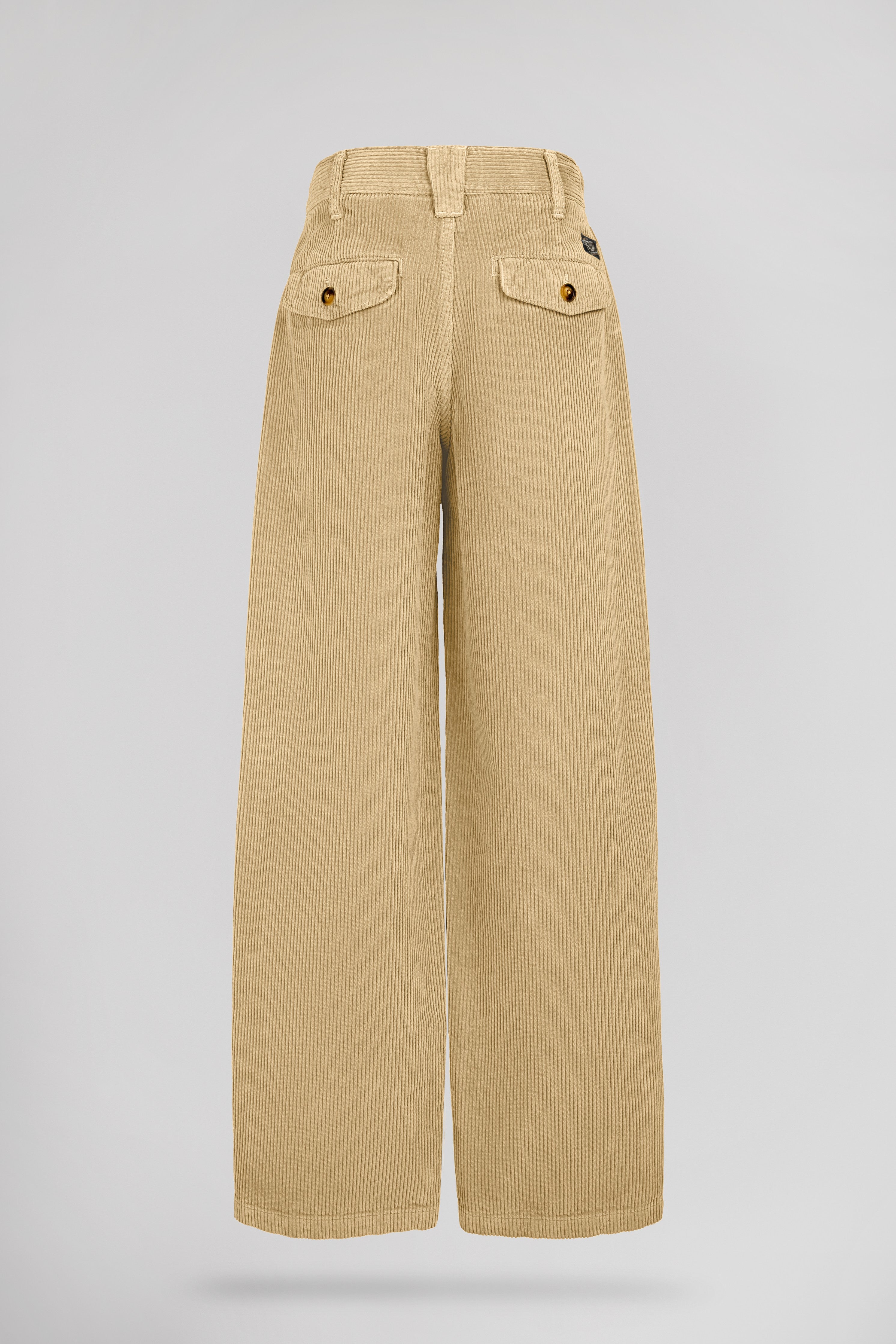Teddy Smith P-Eddy Baggy Jr chino velours beige garçon