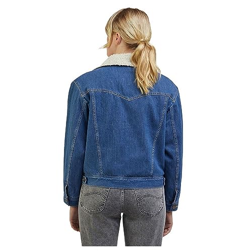 Lee Sherpa Moto JKT veste denim XL doublure sherpa