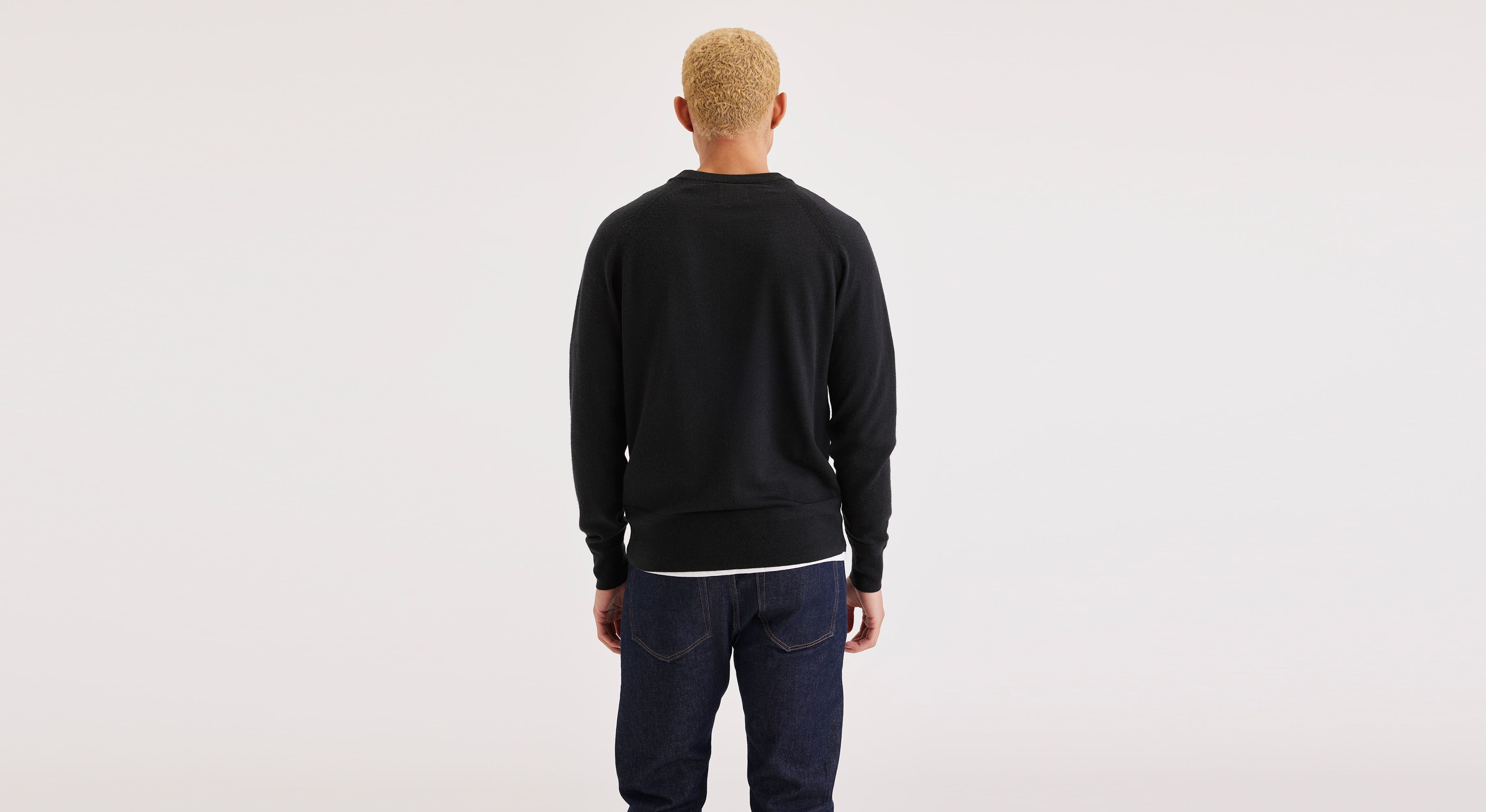 Dockers pull col rond regular noir