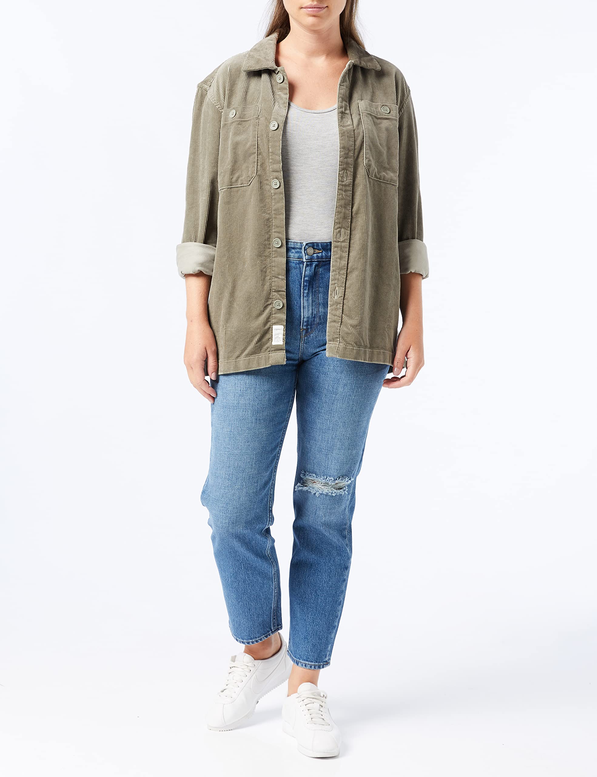 Lee Carol jean femme Mid Trashed 27W/33L délavé