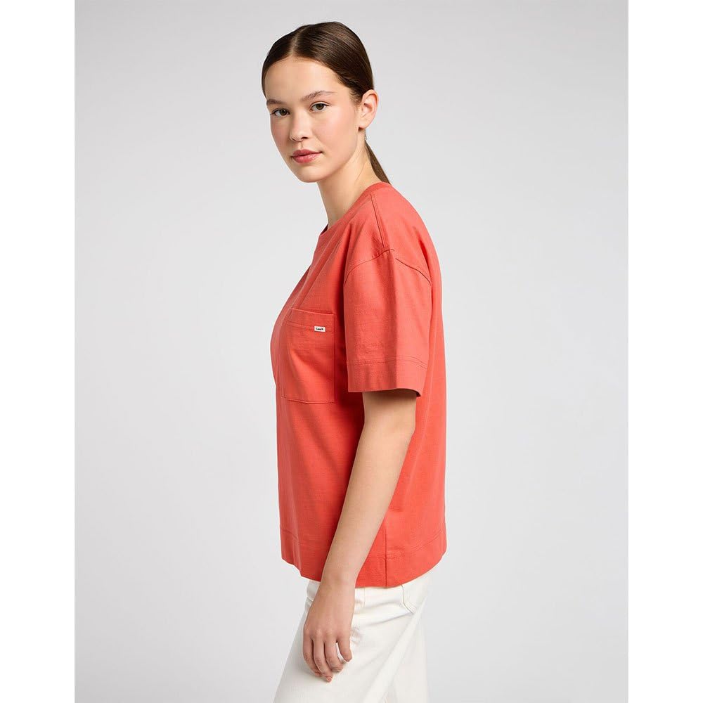 Lee Pocket Tee tee-shirt blanc éclatant M coton