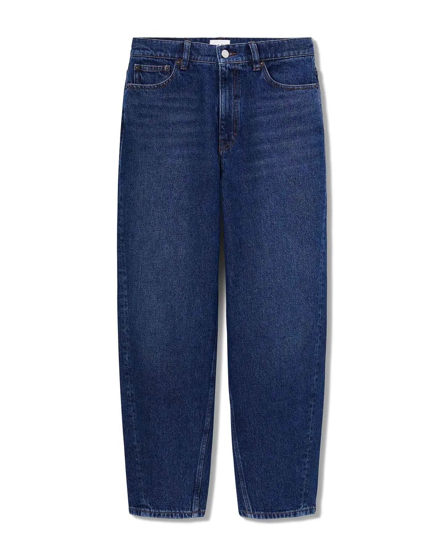 Labdip Jemma Blue Stone jean ballon bleu taille haute