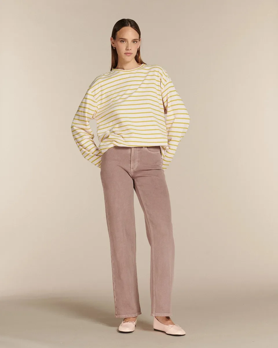 Labdip Suffren Denim 3D Dye Wisteria jean droit