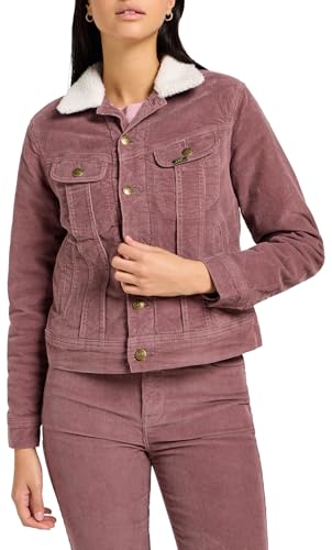 Lee Sherpa Rider Jkt veste femme Dreamy Mauve sherpa