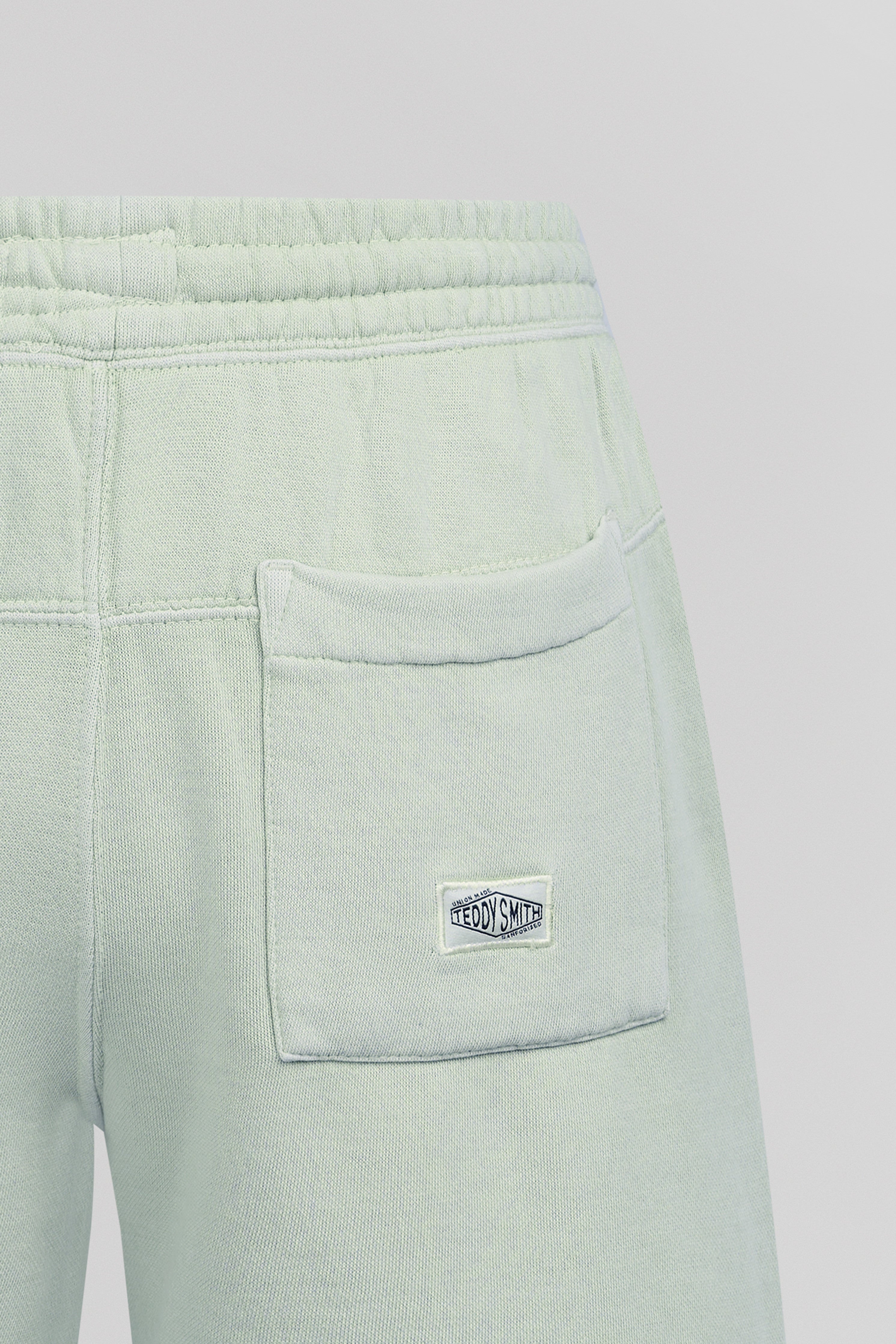 Teddy Smith S-Nateo SH short ample vert sauge molleton