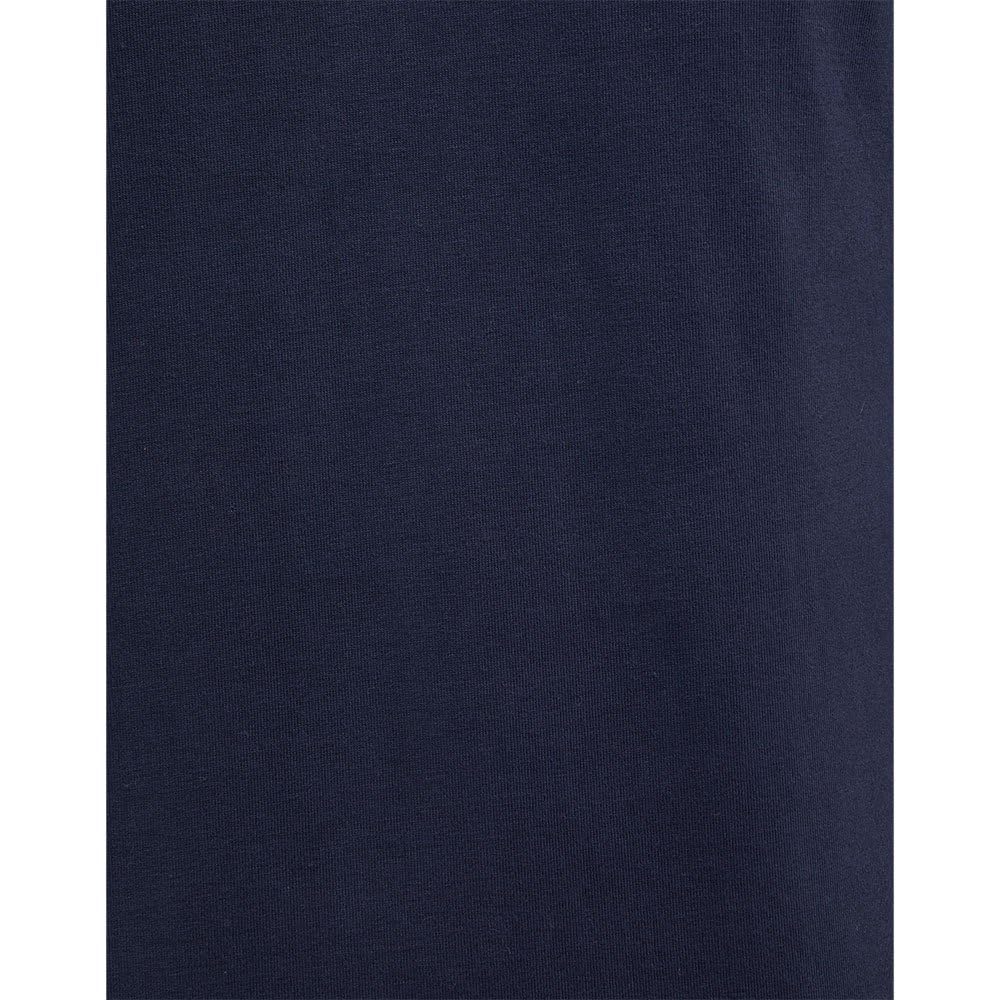 Lee Contrast Collar Polo Homme S Noir Manches Longues