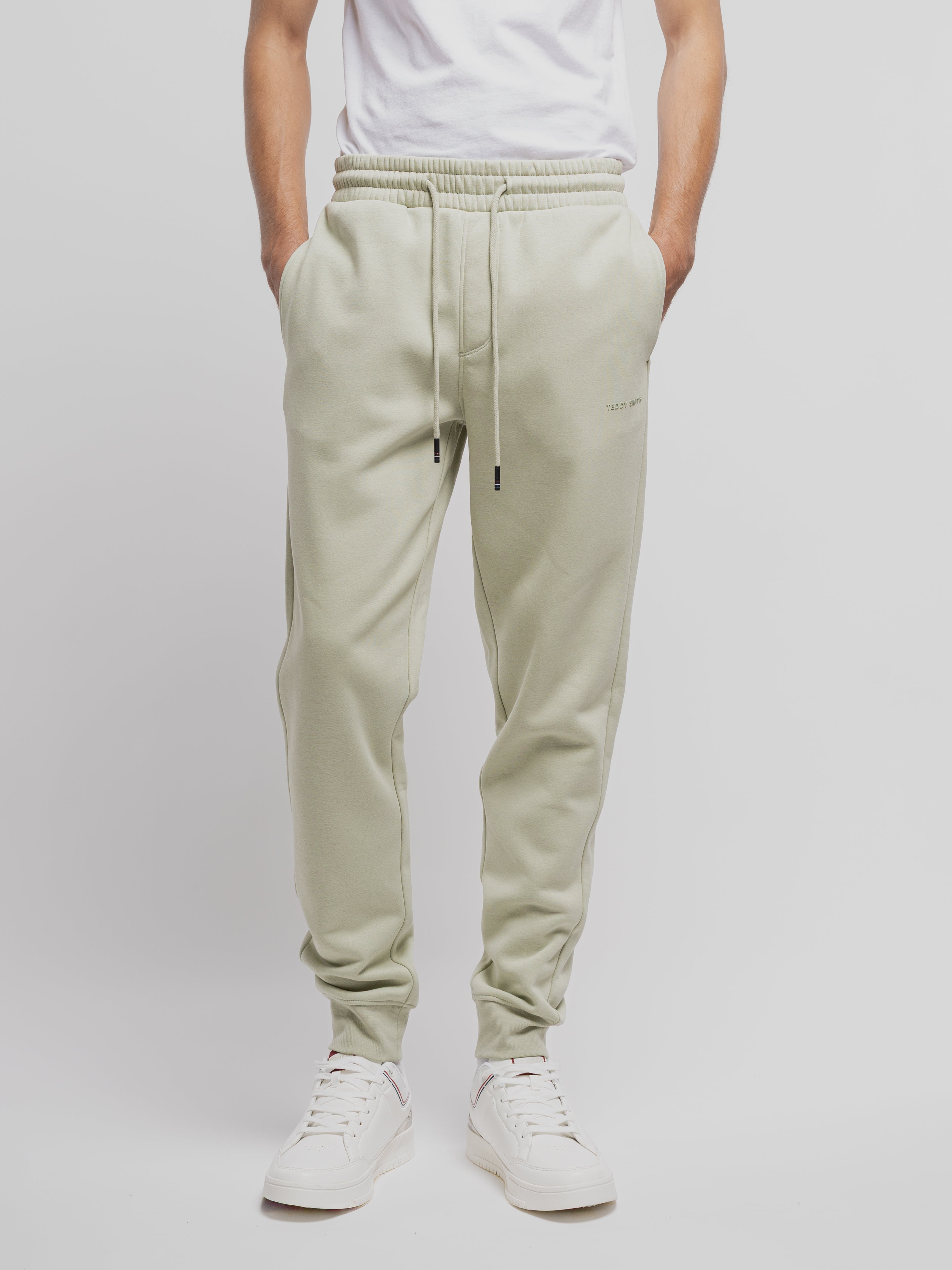 Teddy Smith P-Narky pantalon jogging vert sauge slim
