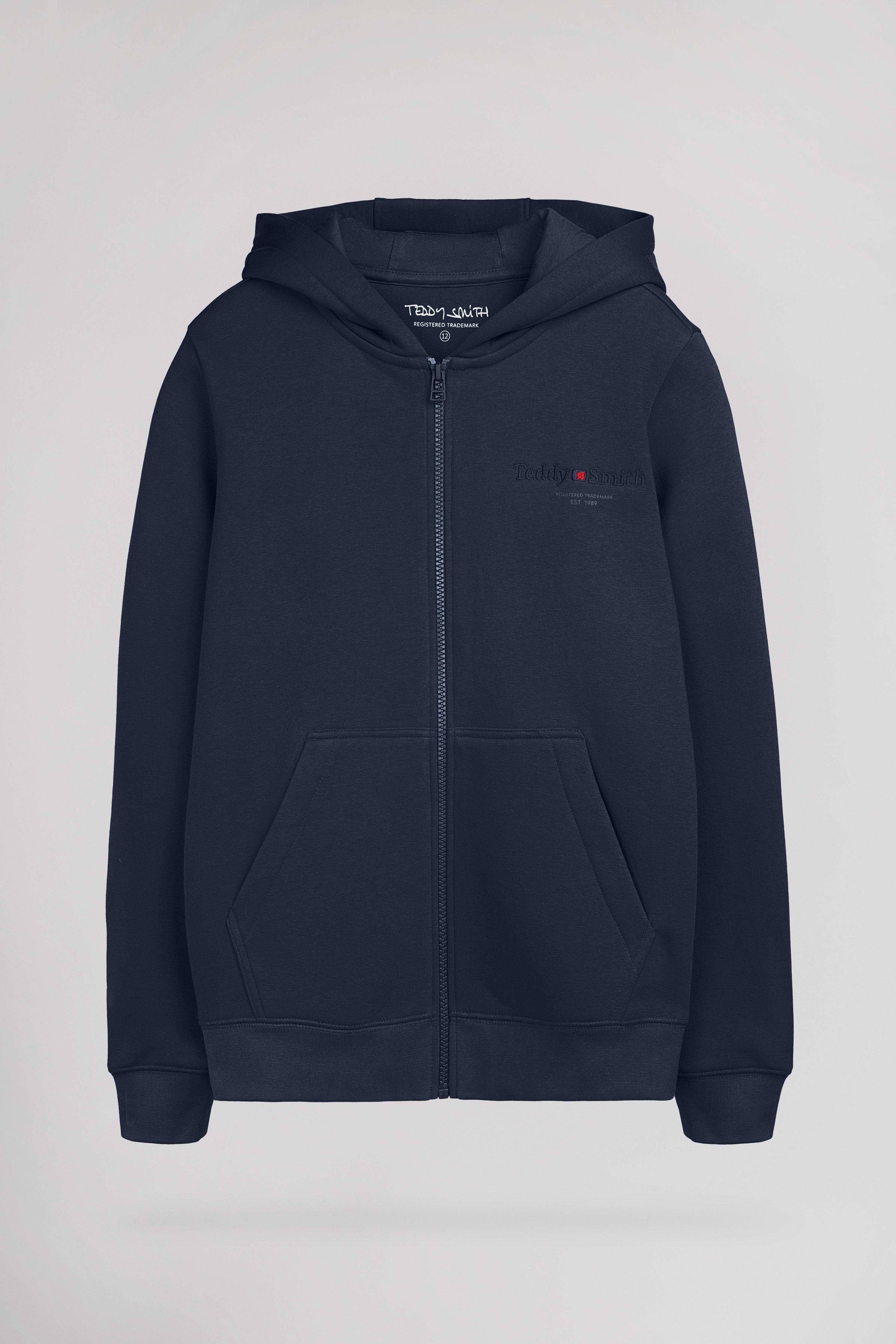 Teddy Smith Giclass Jim Hz gilet sweat garçon marine