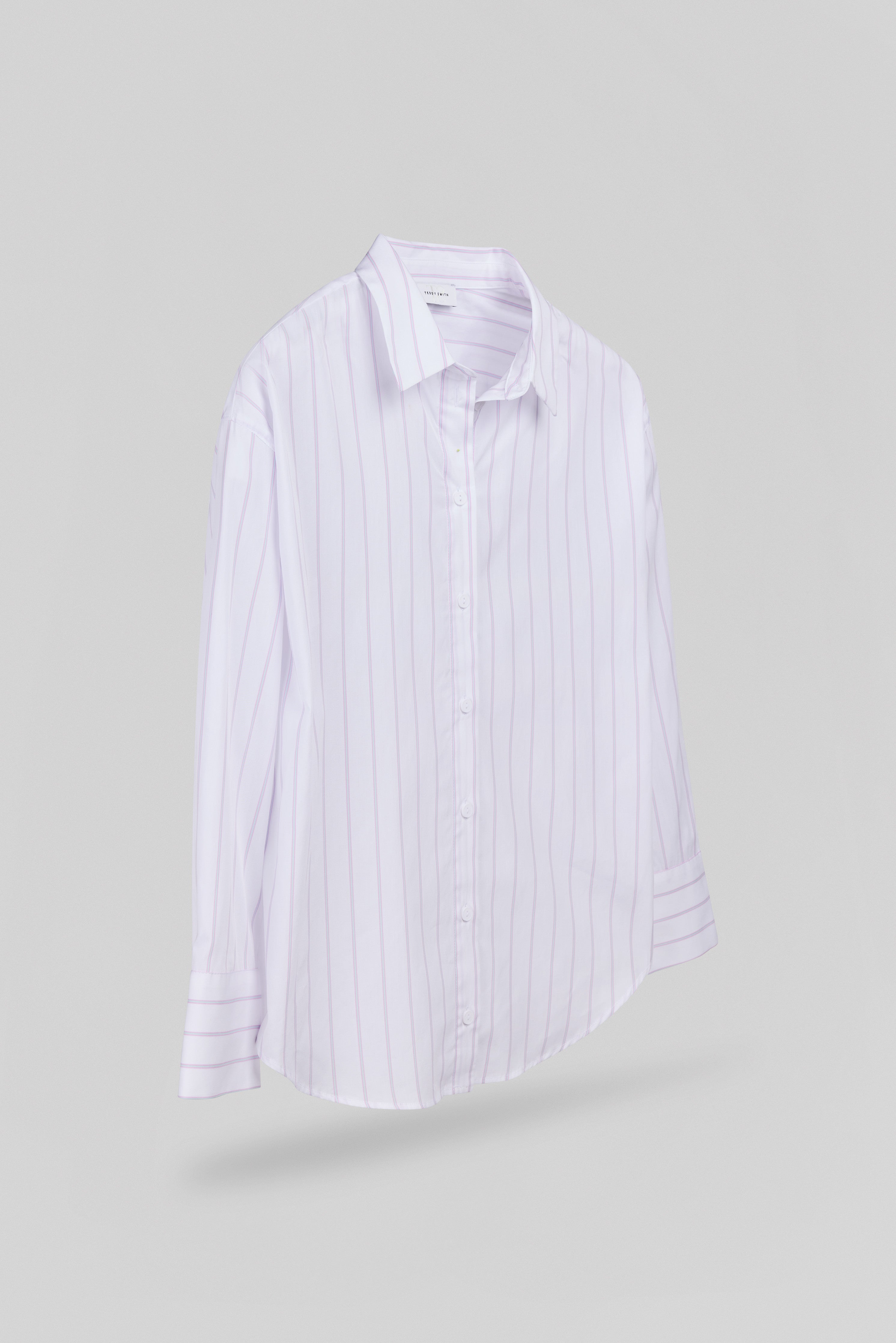 Teddy Smith C-Charlina Blanc chemise femme popeline