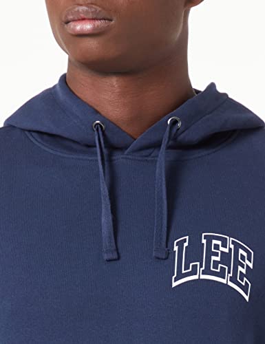 Lee Hoodie sweat capuche homme bleu marine S