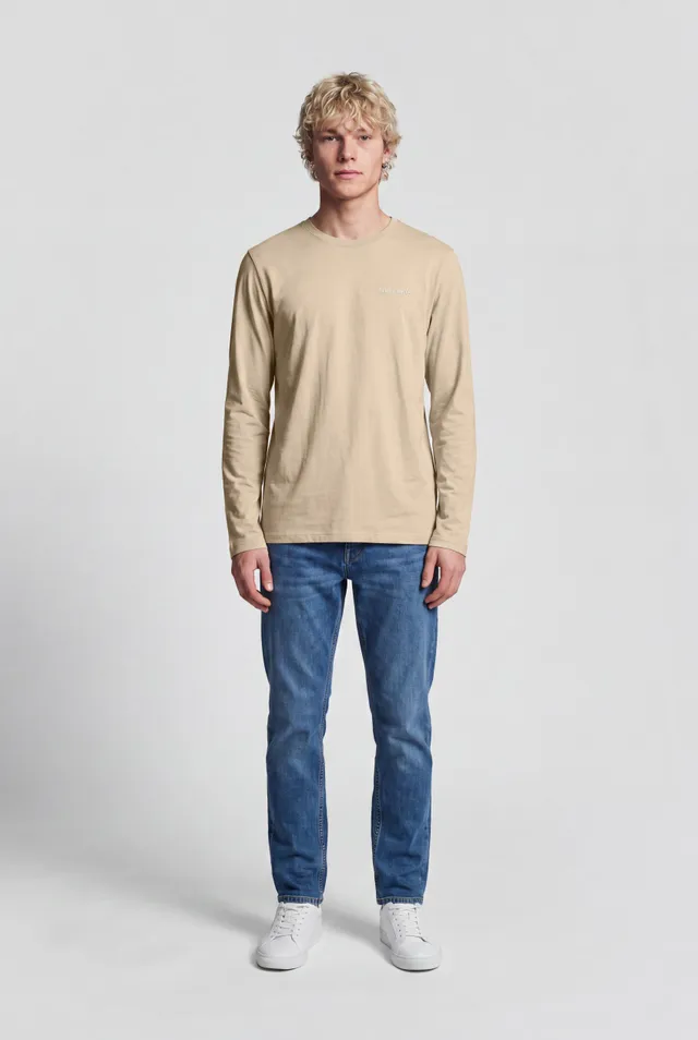 Teddy Smith The Tee 2 ML t-shirt manches longues beige