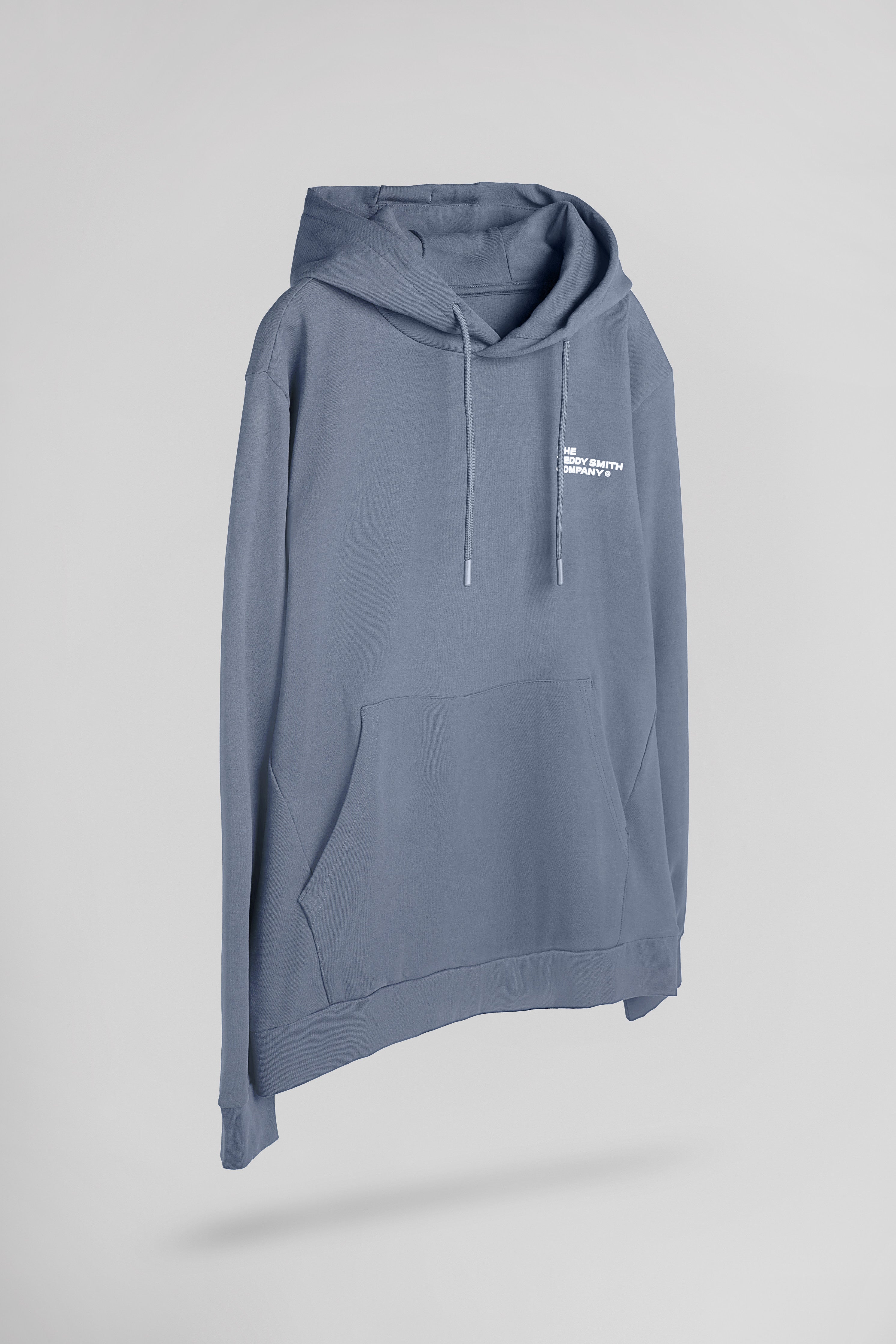Teddy Smith S-Company sweat gris météore capuche
