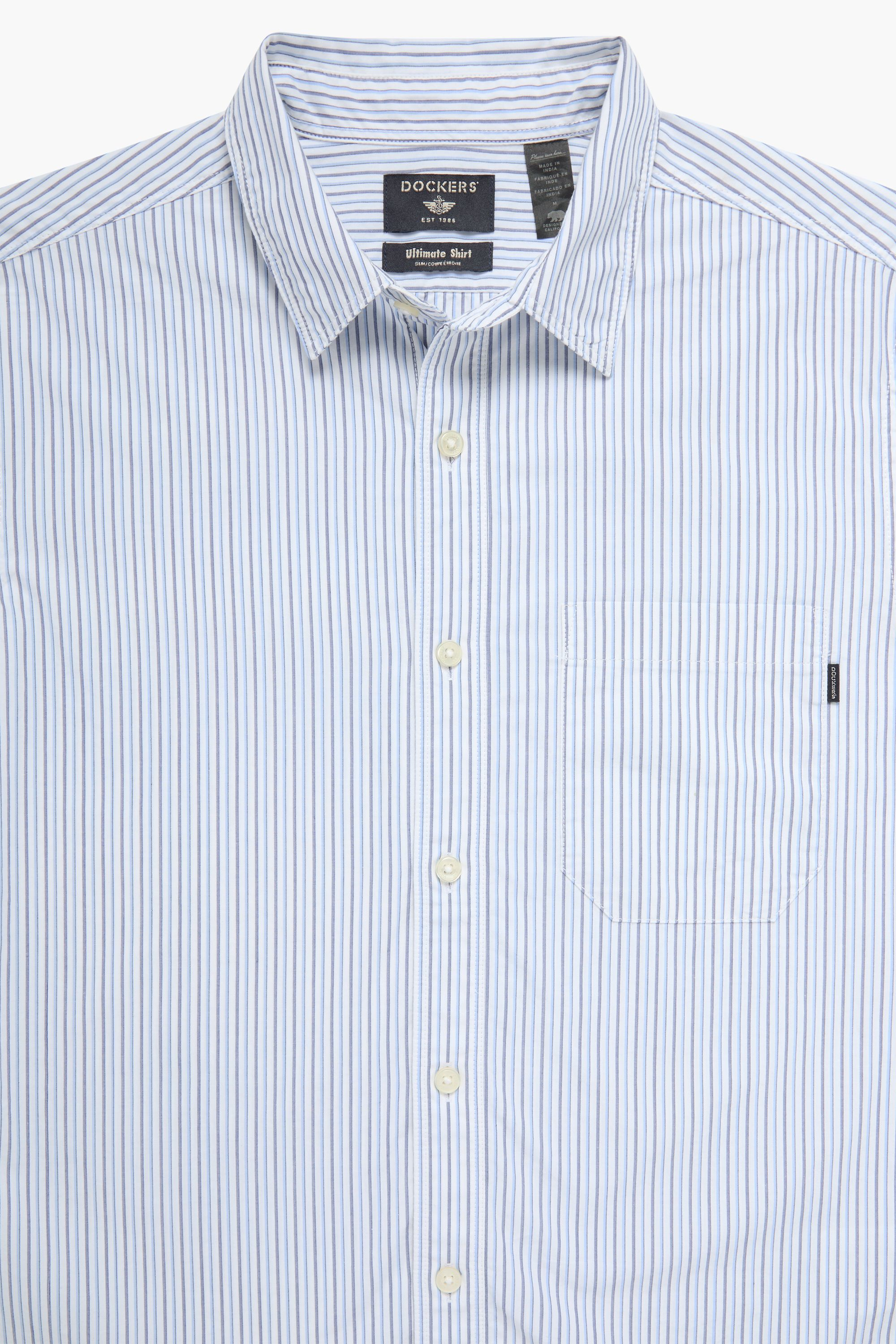 Dockers Ultimate Shirt Slim Fit chemise bleue coupe slim