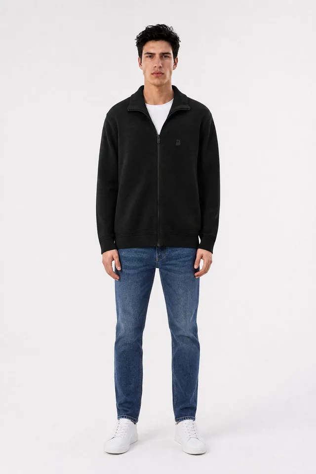 Teddy Smith G-Ettore 2 gilet zippé noir