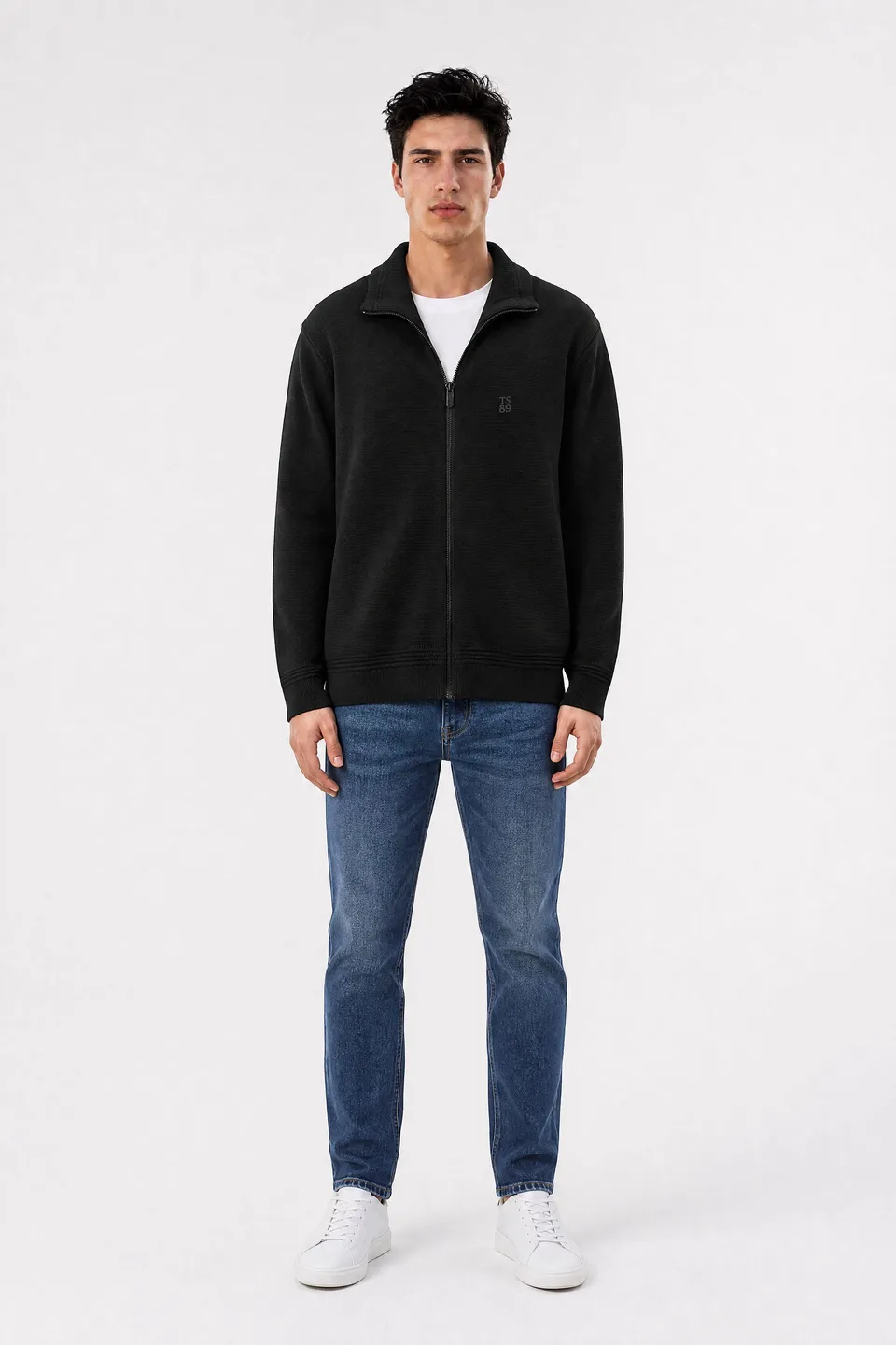 Teddy Smith G-Ettore 2 gilet zippé noir
