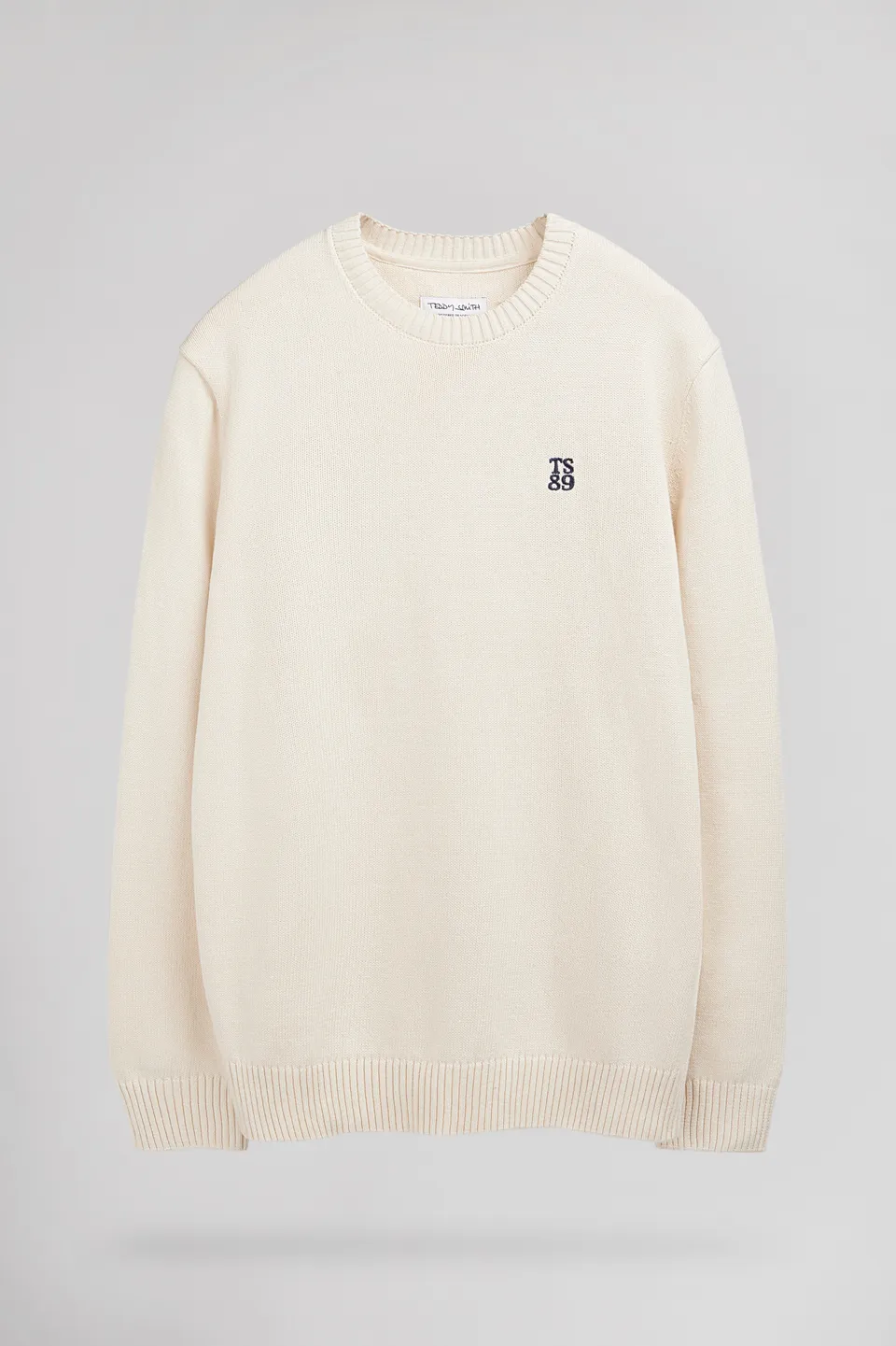 Teddy Smith P-Jimmy pull naturel maille fine