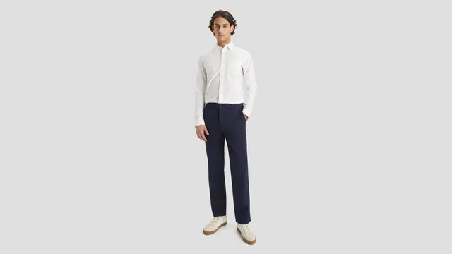 Dockers Original Chino Straight Fit chino bleu marine coton