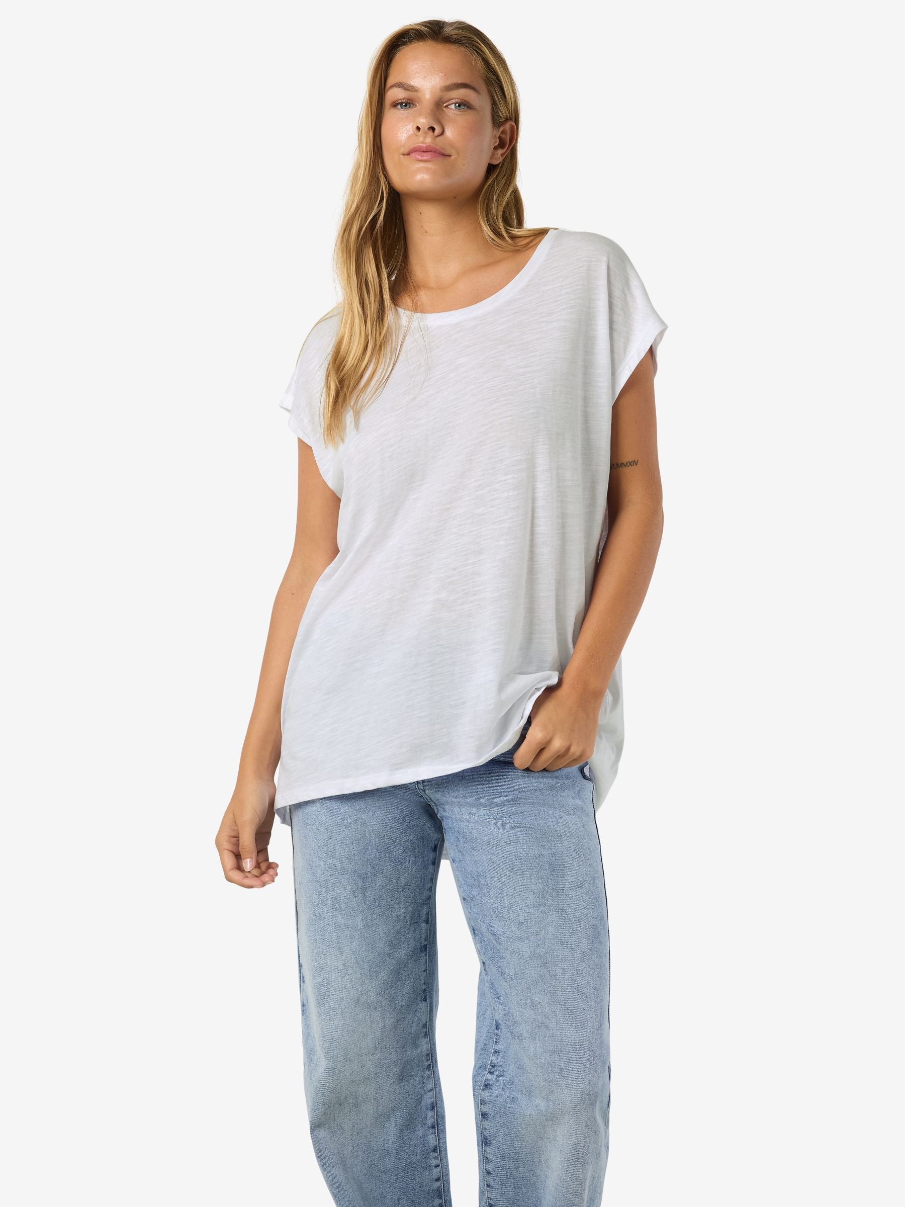 Noisy May Mathilde t-shirt oversize coton bio