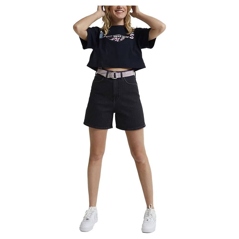 Lee Stella short femme denim taille haute