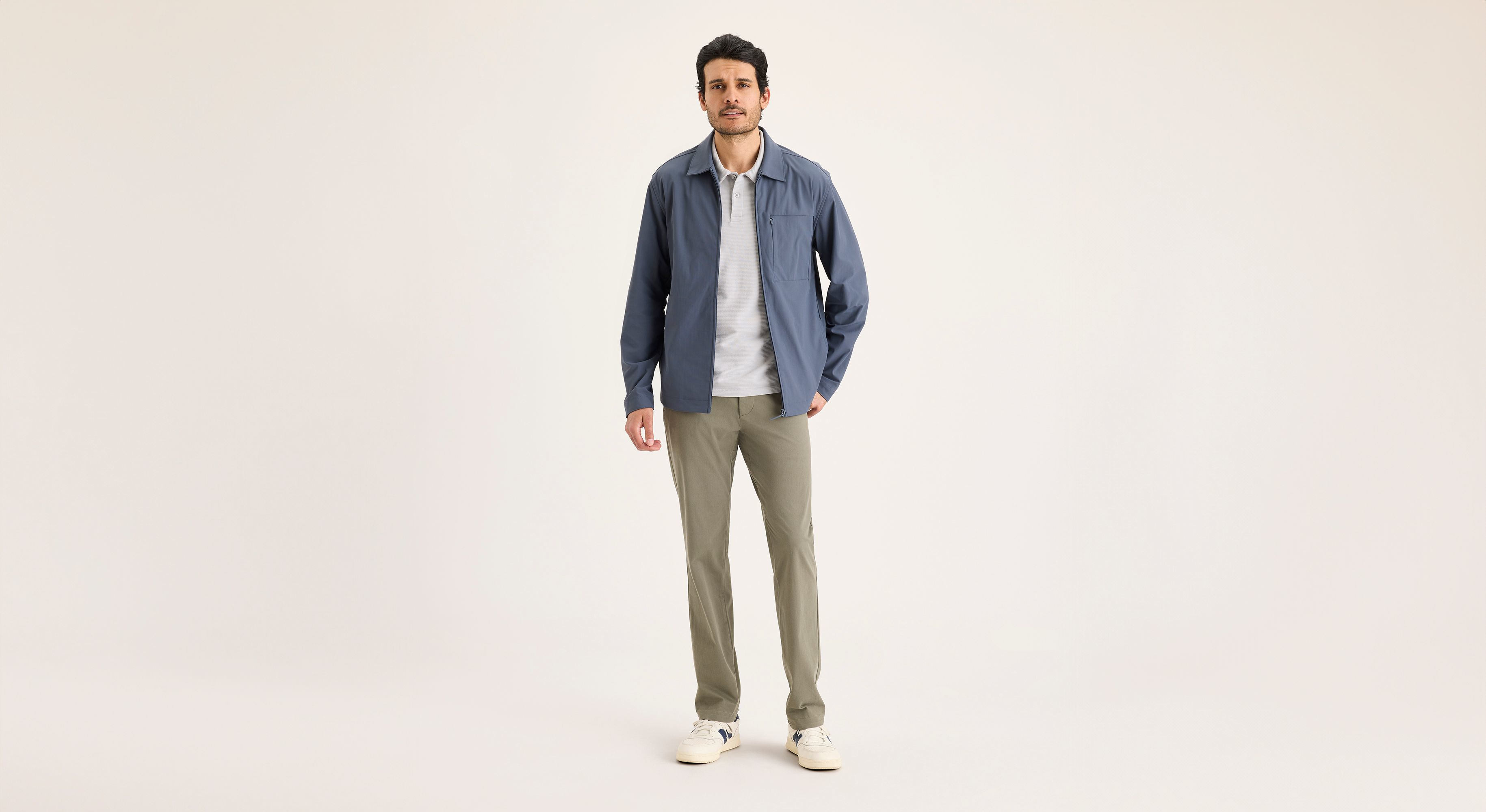 Dockers Go Activeflex chino homme slim vert camo