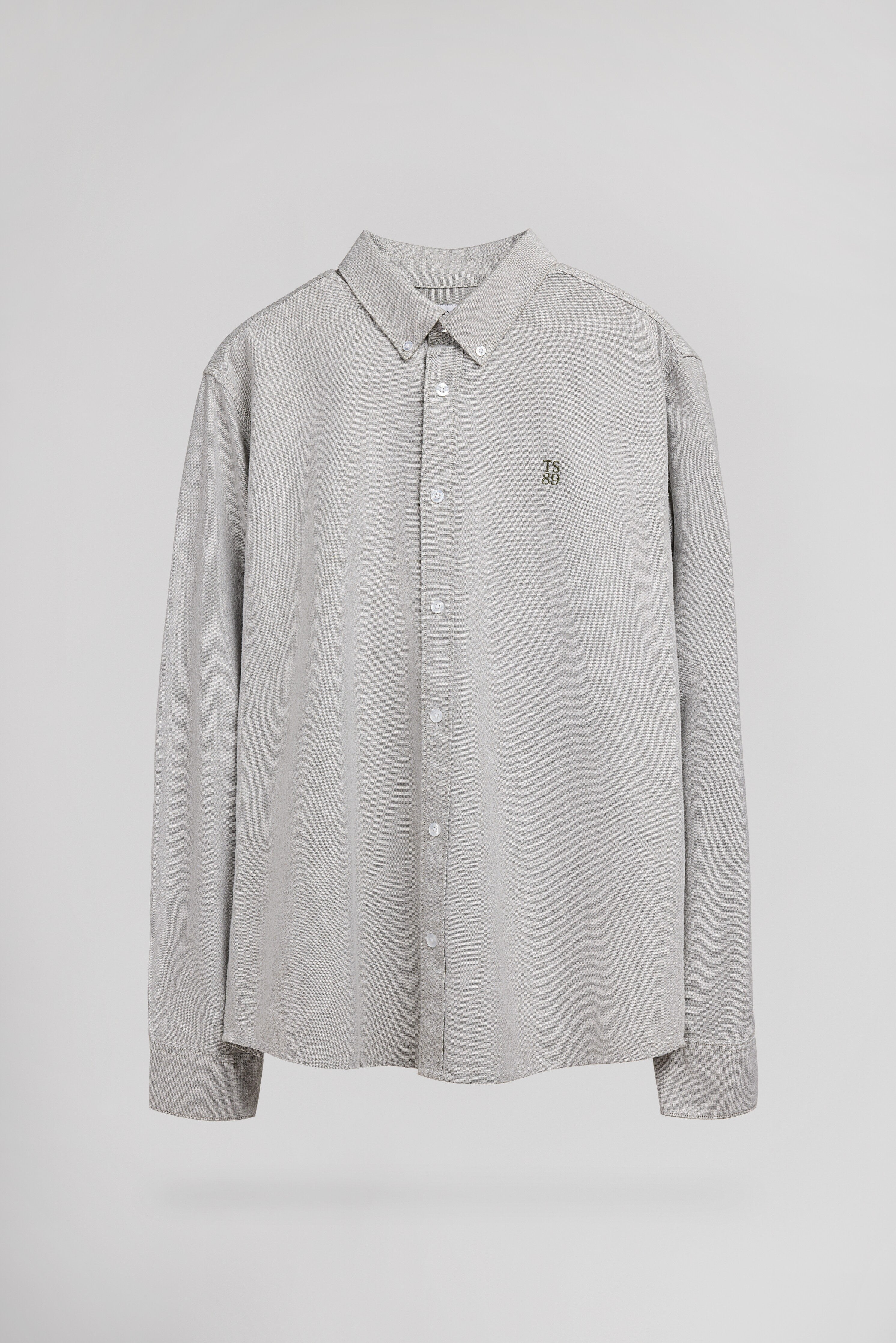 Teddy Smith C-Stan ML chemise olive oxford
