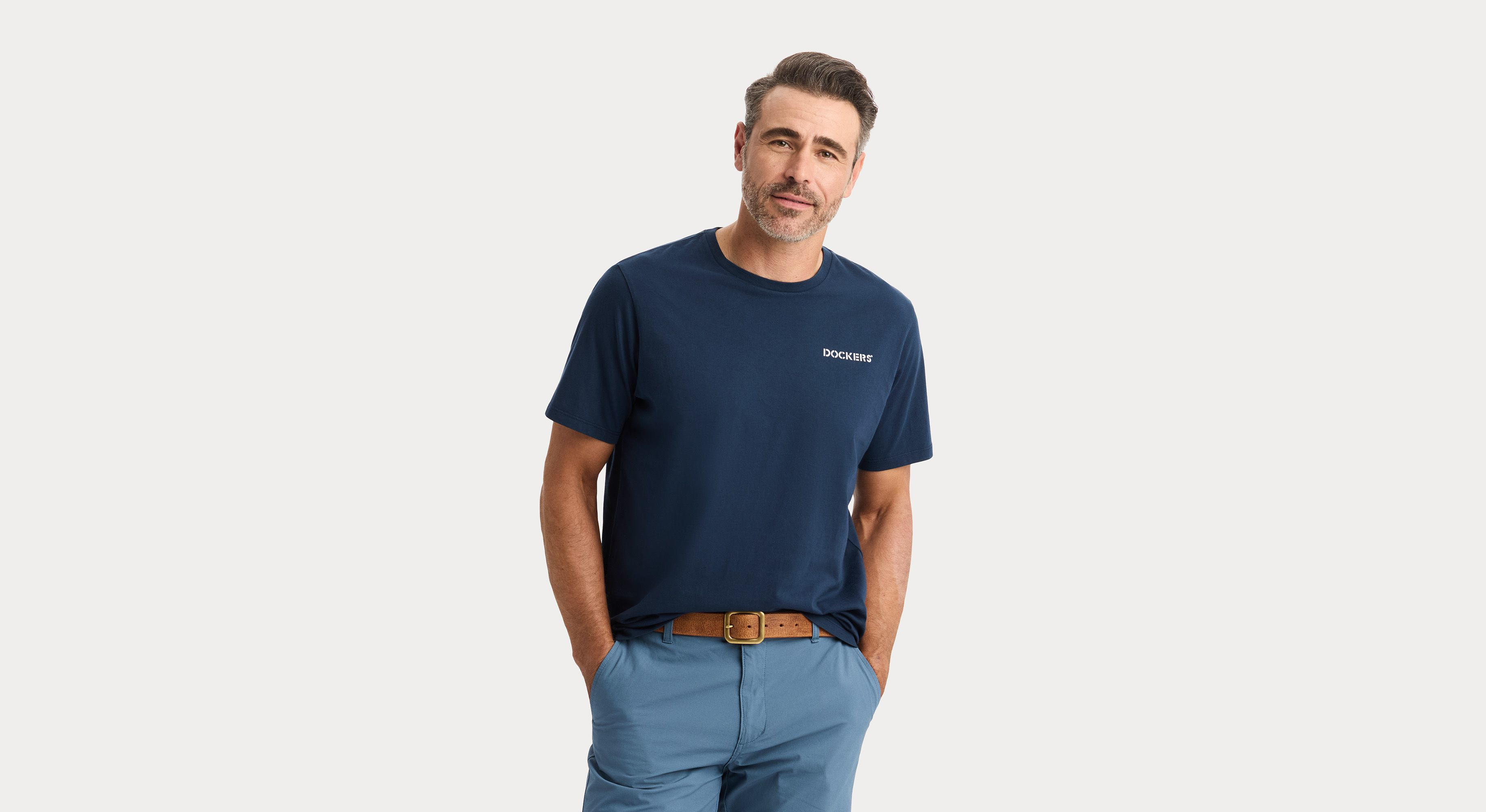 Dockers Graphic Regular Fit t-shirt bleu délavé