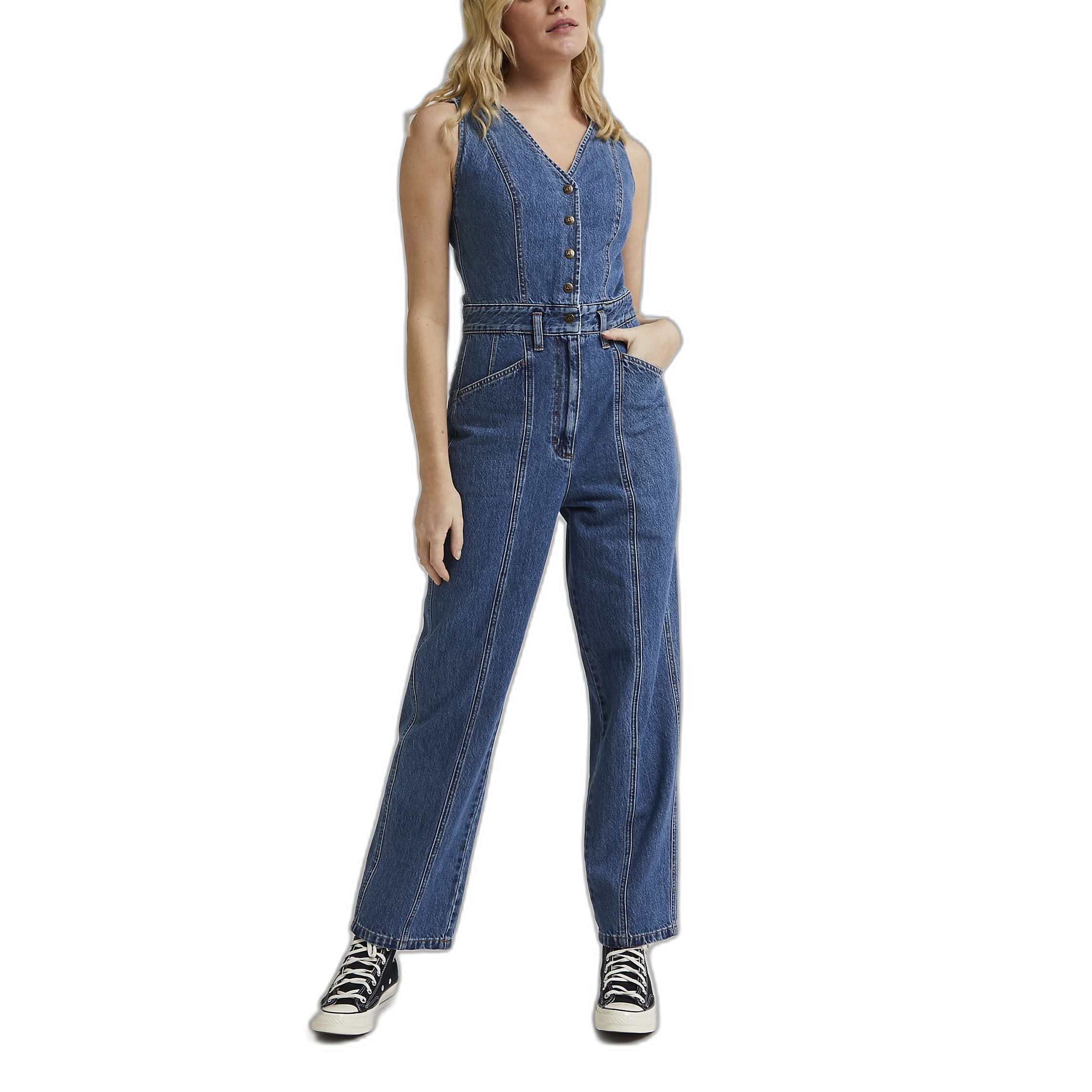 Lee UnionAll combinaison femme hazy indigo XXL denim