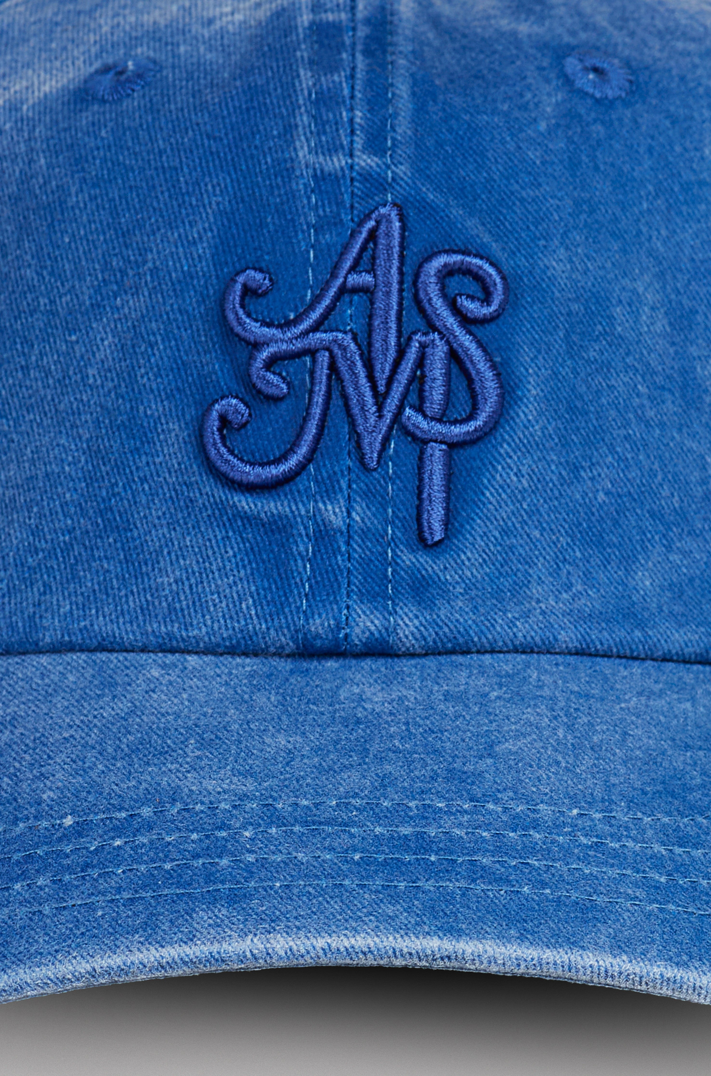 Teddy Smith C-Cap True casquette bleu coton délavé