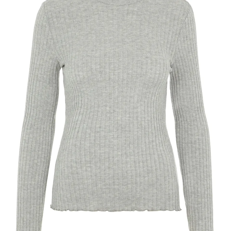 Noisy May pull col montant maille douce regular