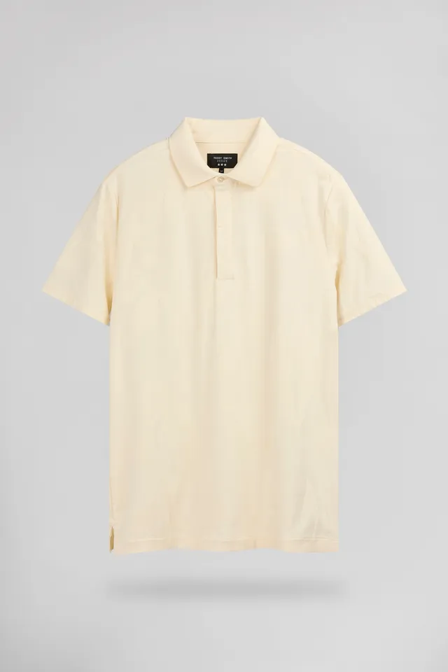 Teddy Smith P-Graham MC polo cream jacquard