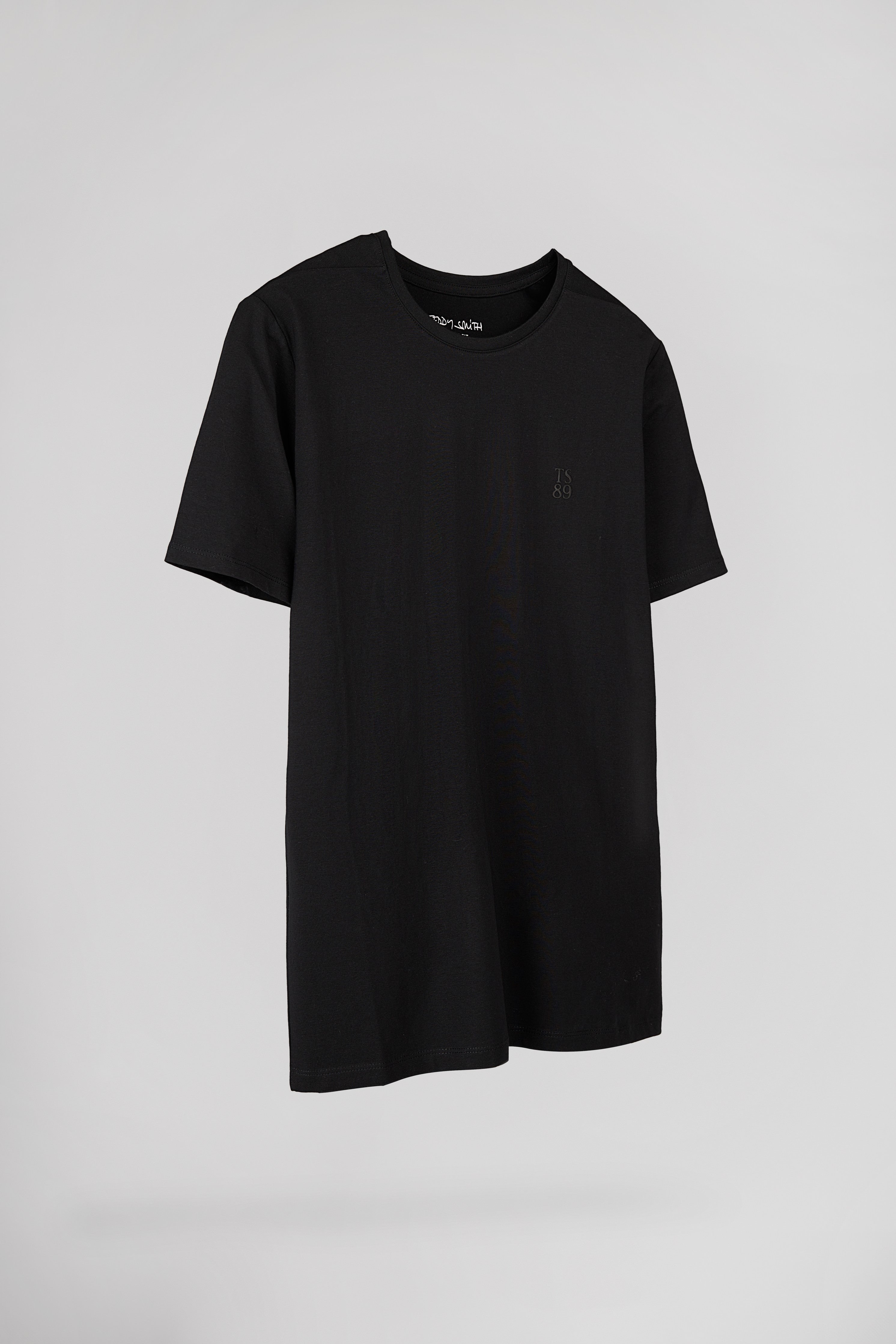 Teddy Smith T-Telo MC t-shirt noir regular coton stretch