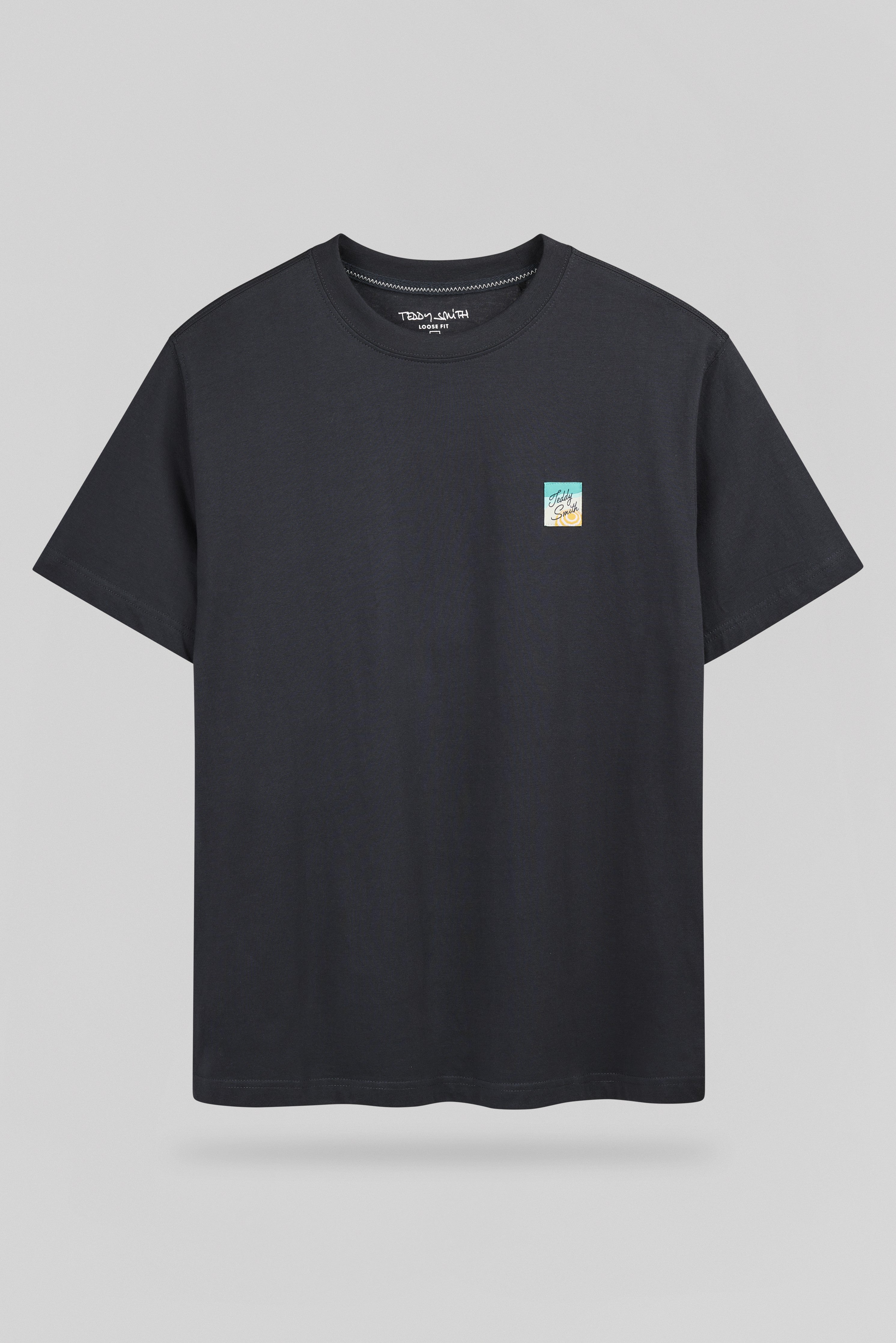 Teddy Smith T-Edric MC t-shirt dark navy homme
