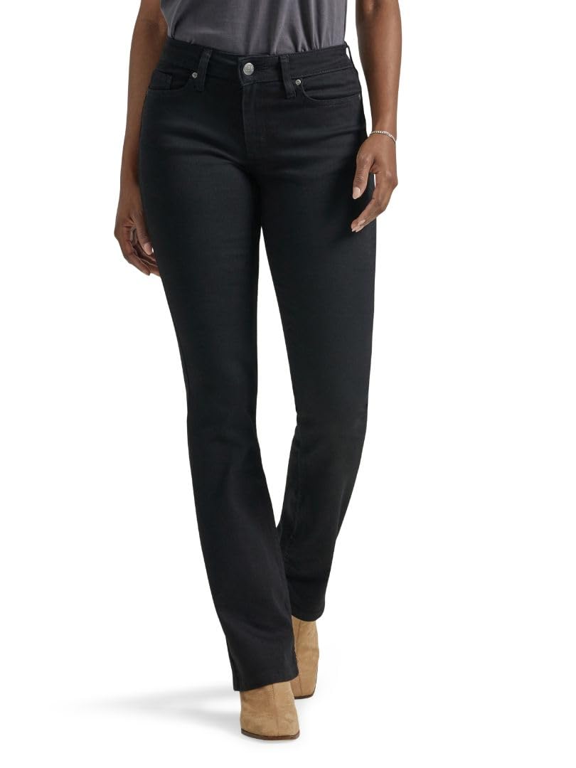 Lee Super High Scarlett Jean Femme Noir Taille Haute