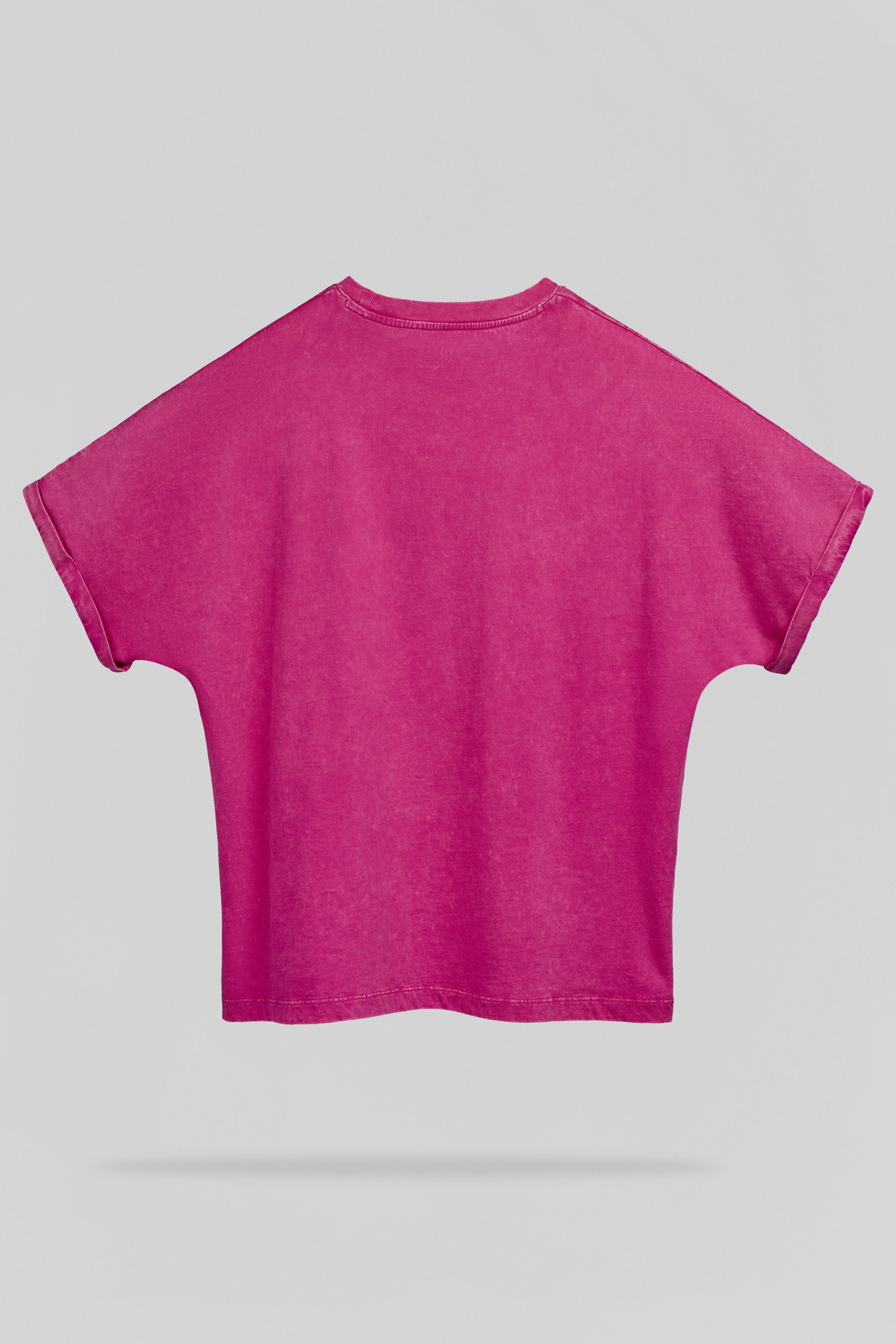 Teddy Smith T-Gli t-shirt oversize Fushia taille XXS