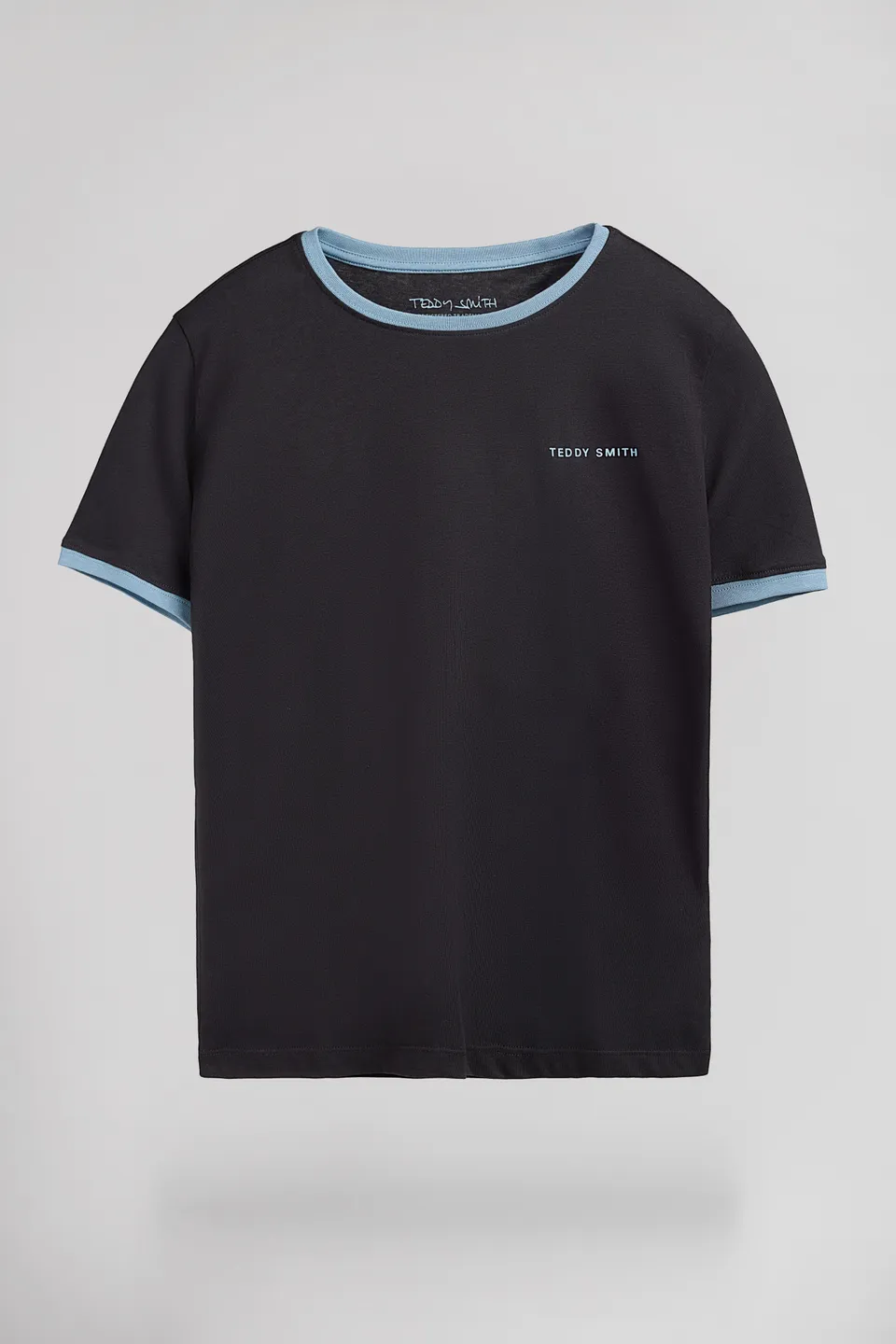 Teddy Smith THE TEE 2 t-shirt garçon dark navy coton