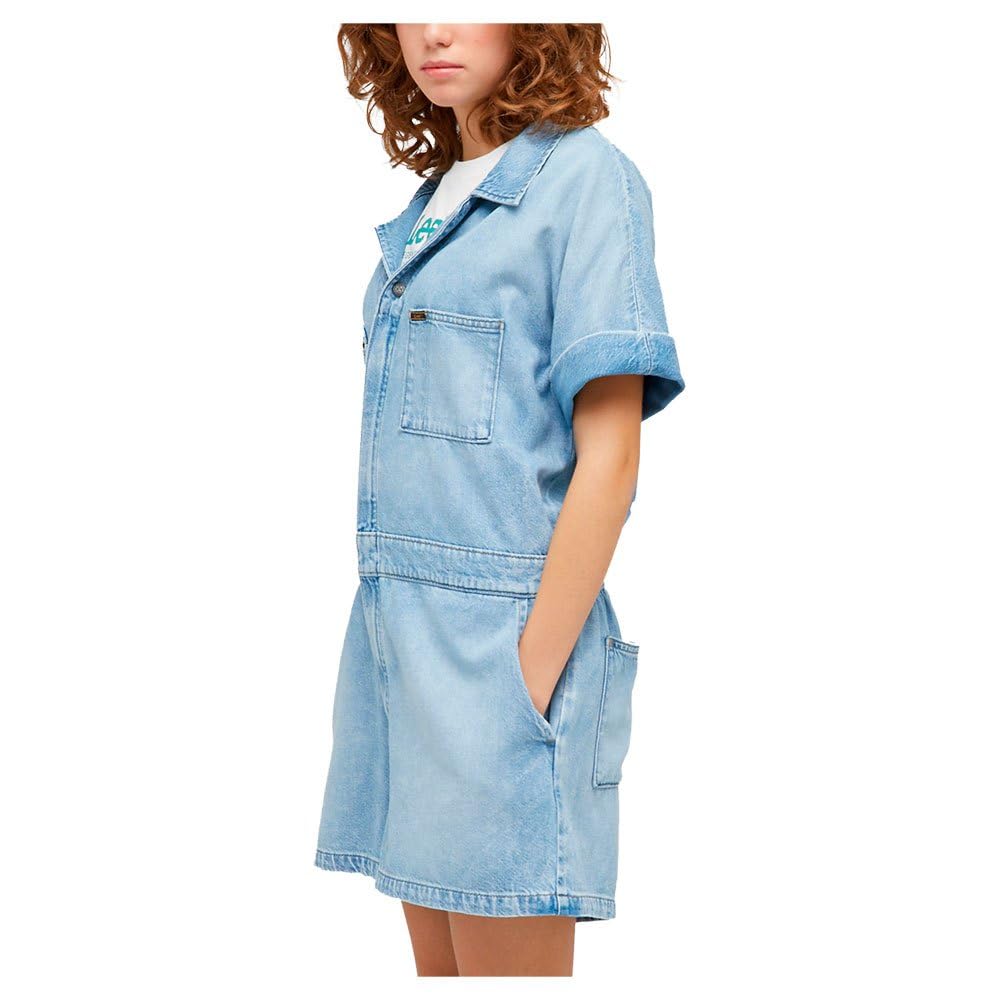 Lee Unionall combi-short femme denim clair XS