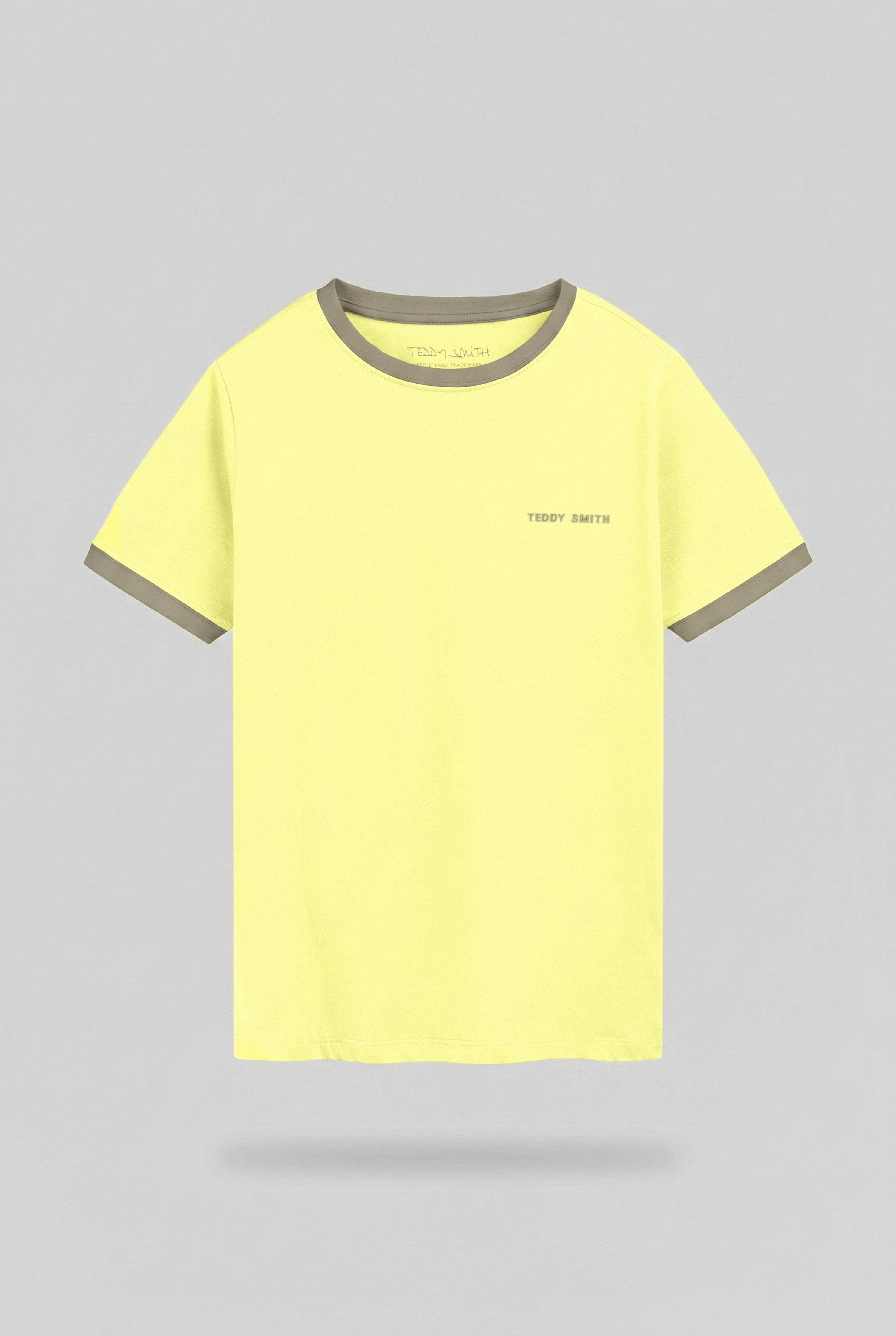 Teddy Smith The-Tee 2 R MC t-shirt jaune citronnade